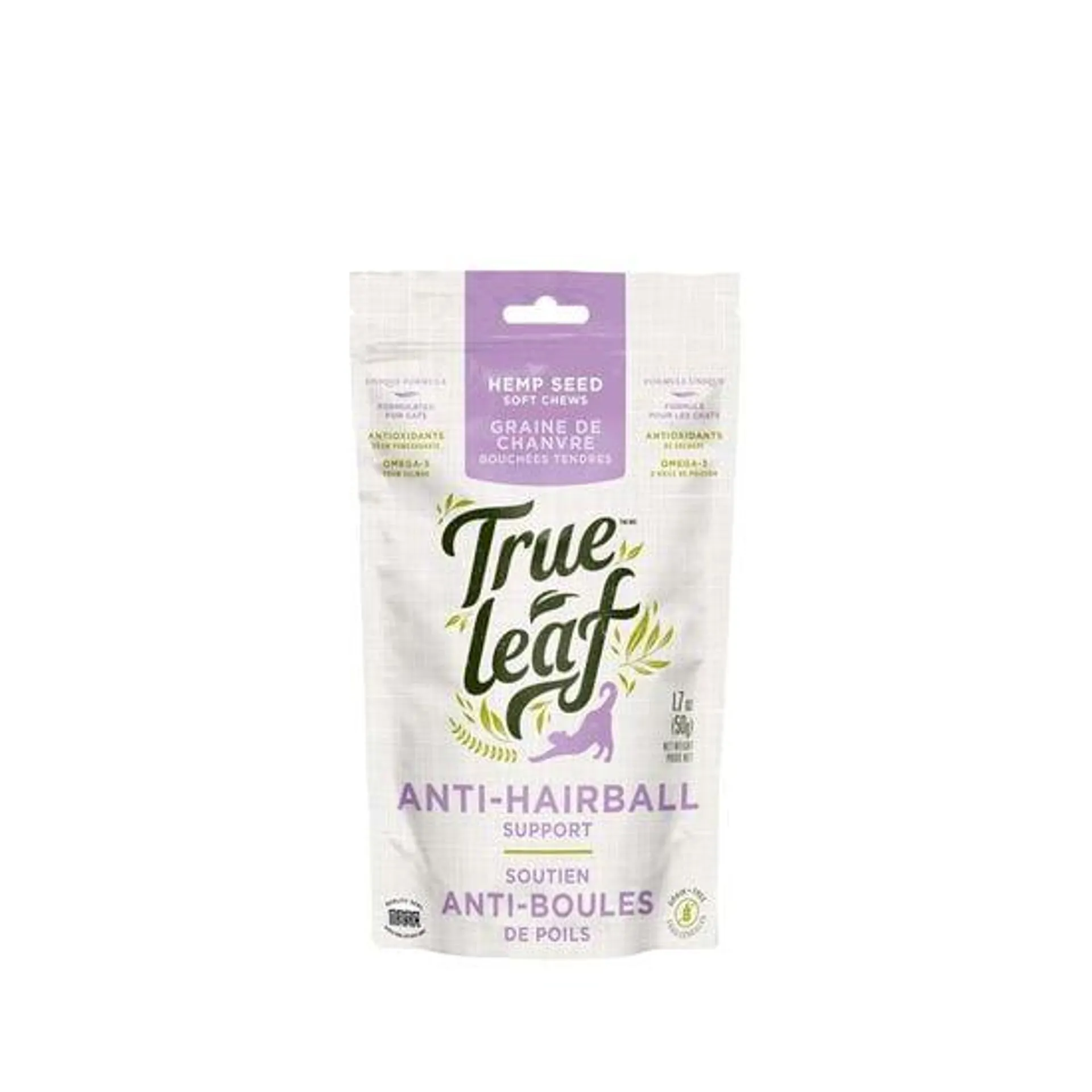 Anti-hairball Support Chews for Cats, 50 g