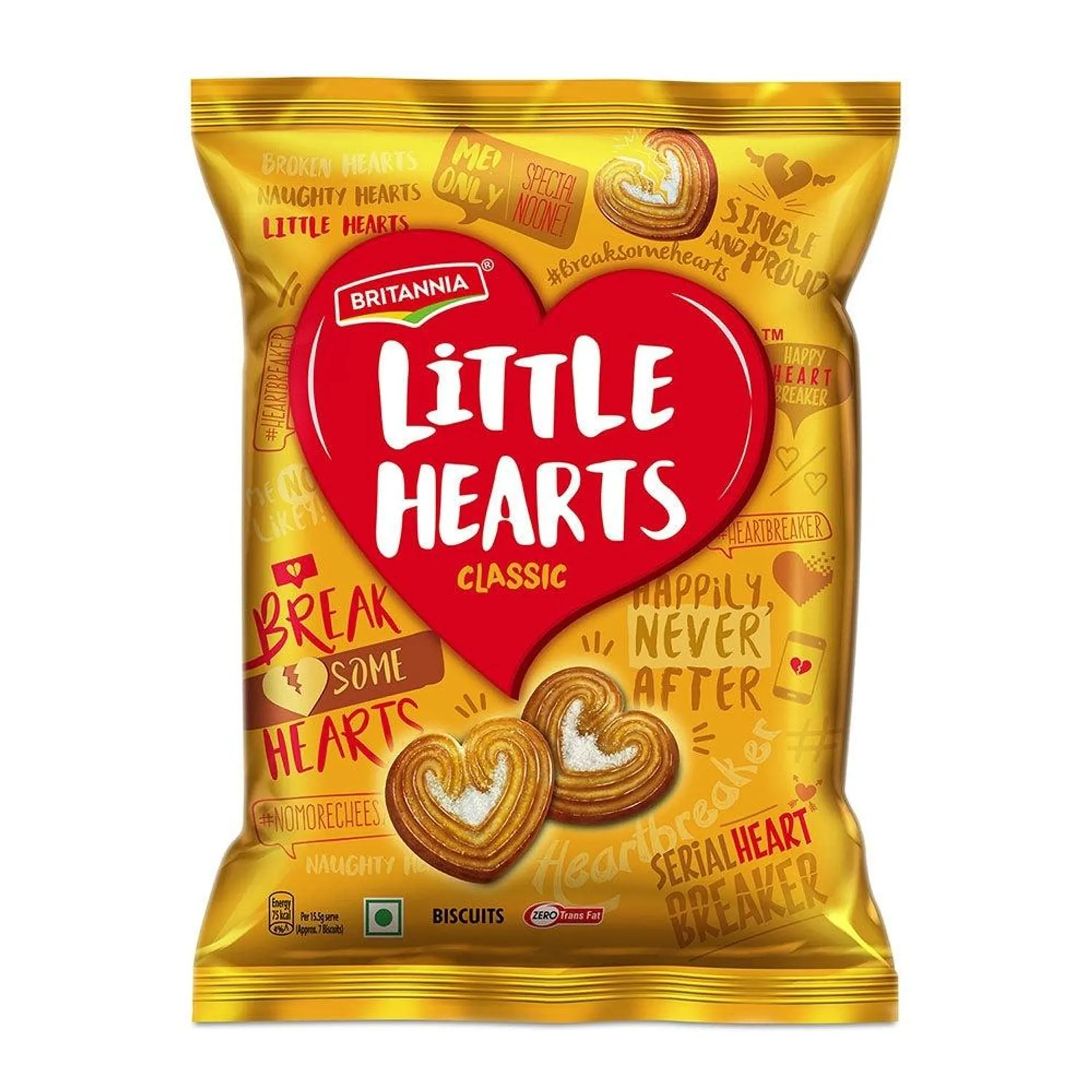 Britannia Little Heart 75g