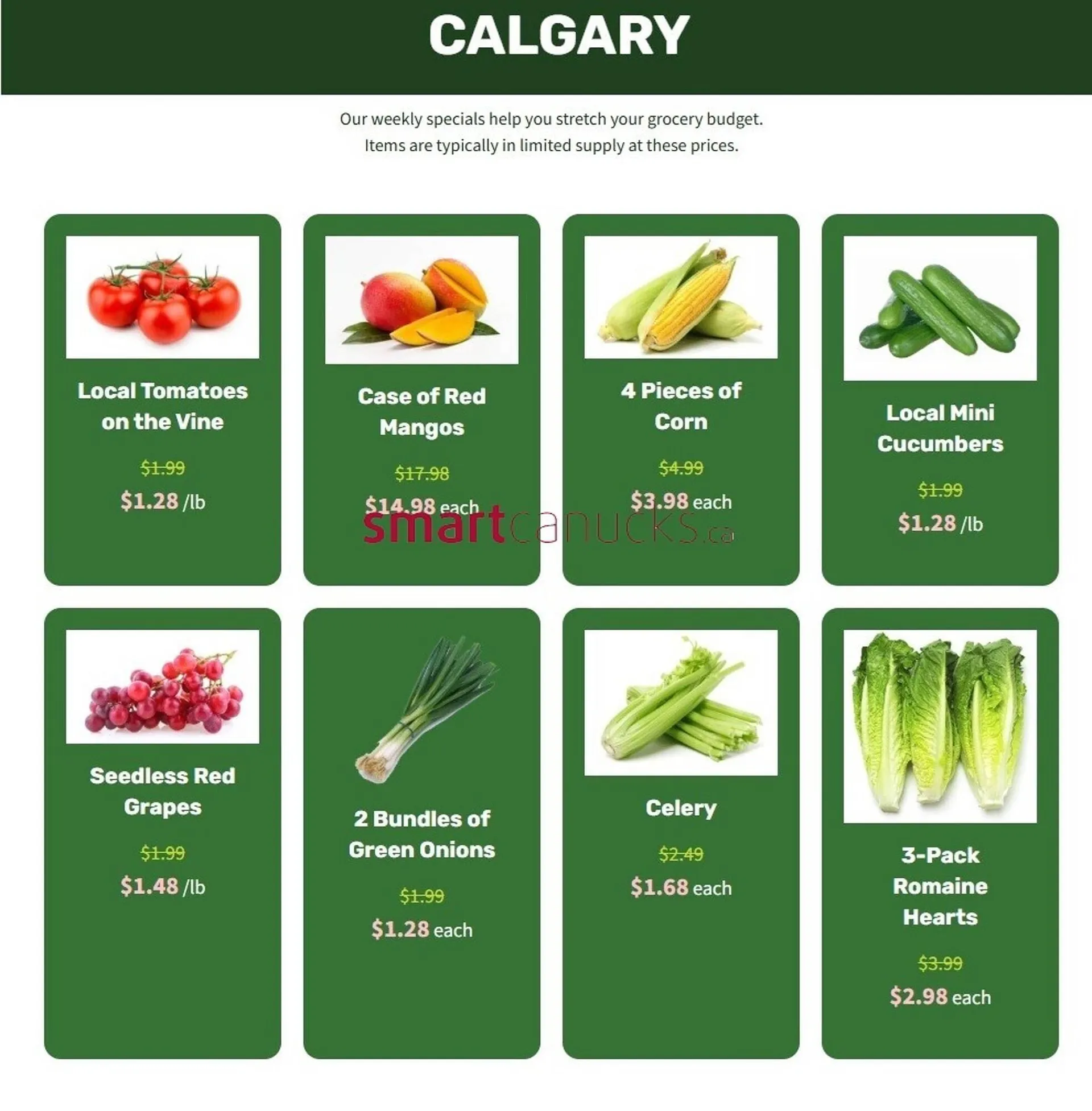 H&W Produce flyer - 1