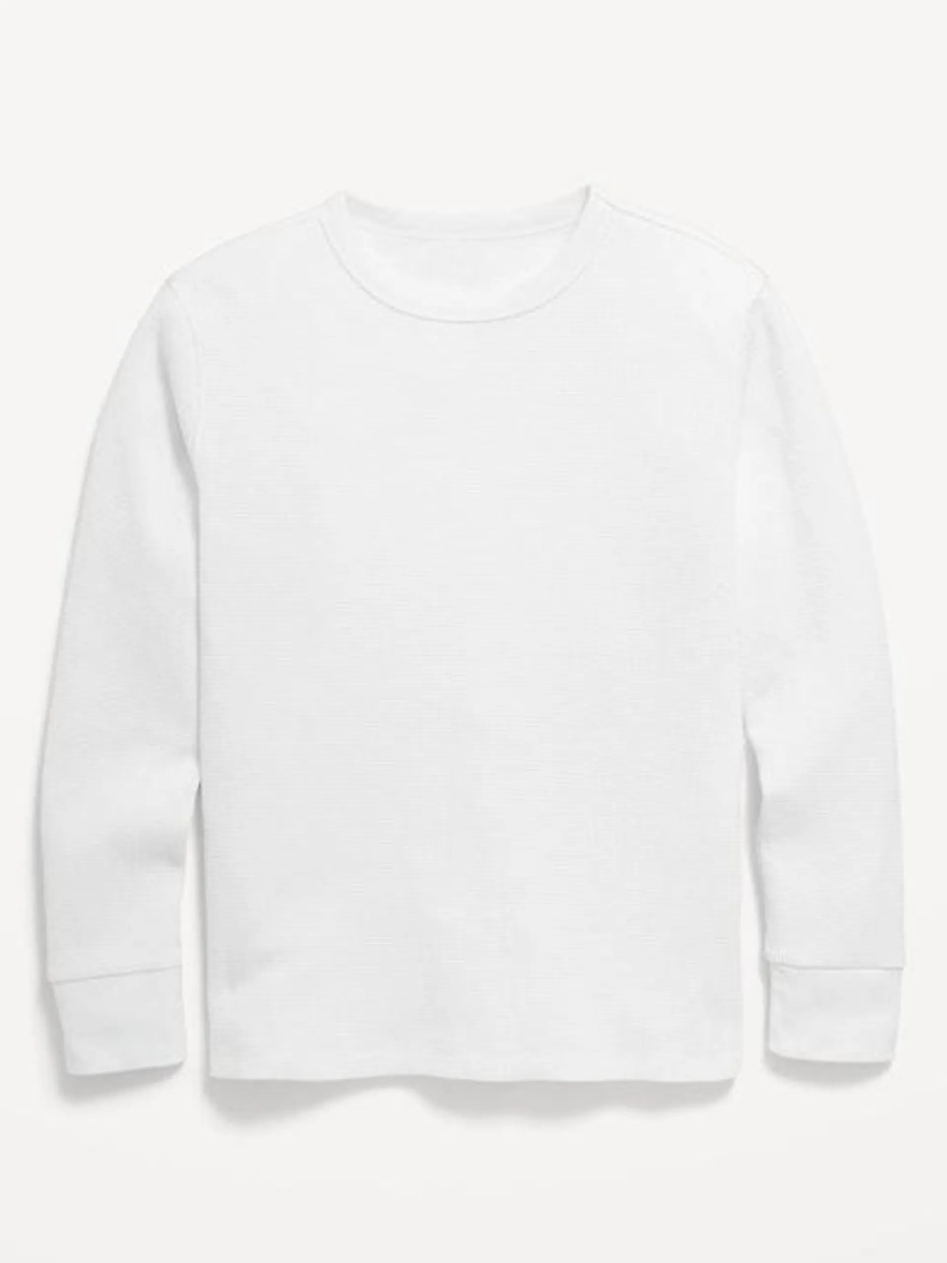 Long-Sleeve Thermal-Knit T-Shirt for Boys