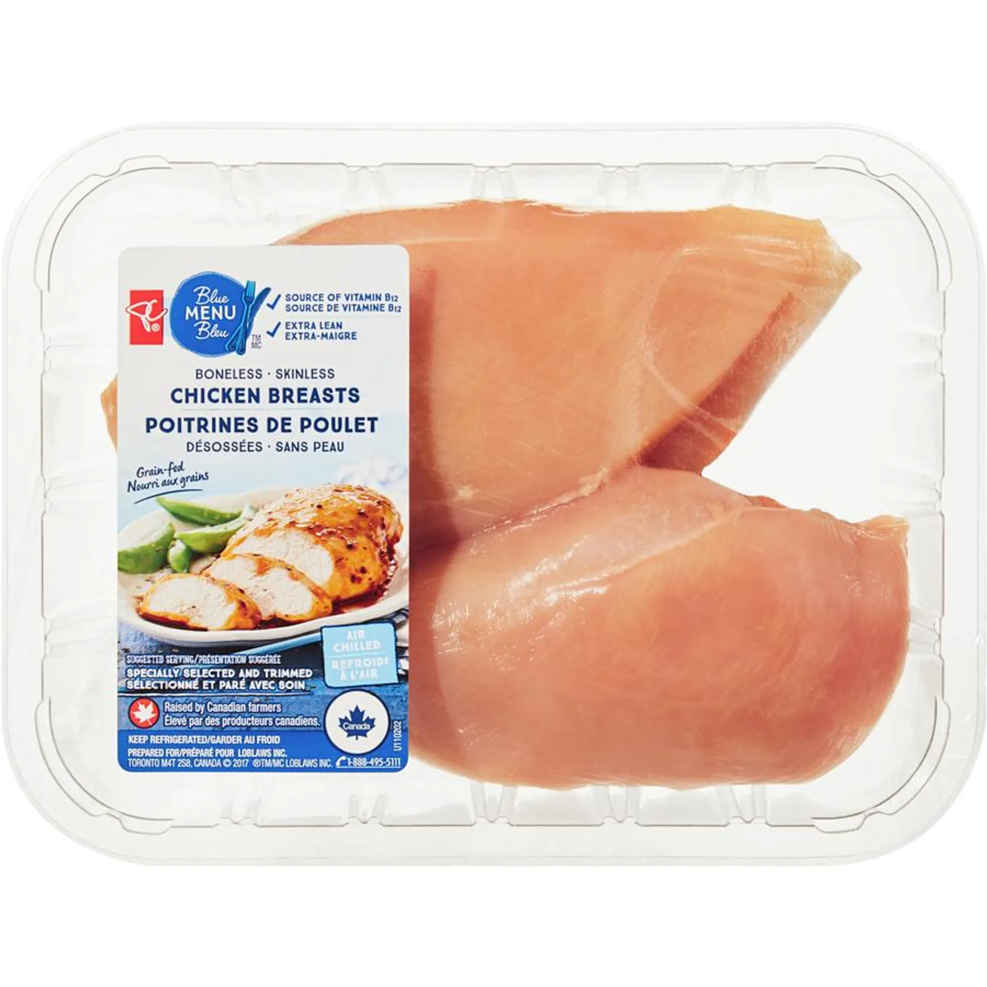 Blue Menu Boneless Skinless Chicken Breasts