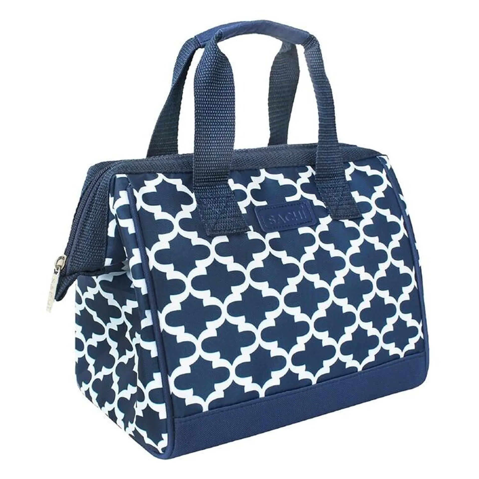 Sachi Morocco Sachi Lunch Bag Blue & White