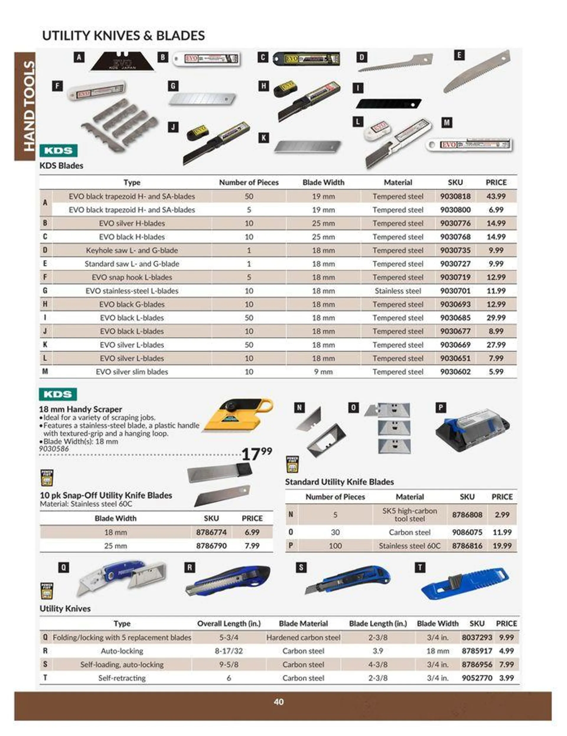 Hand Tools Catalogue from April 23 to April 22 2025 - flyer page 40