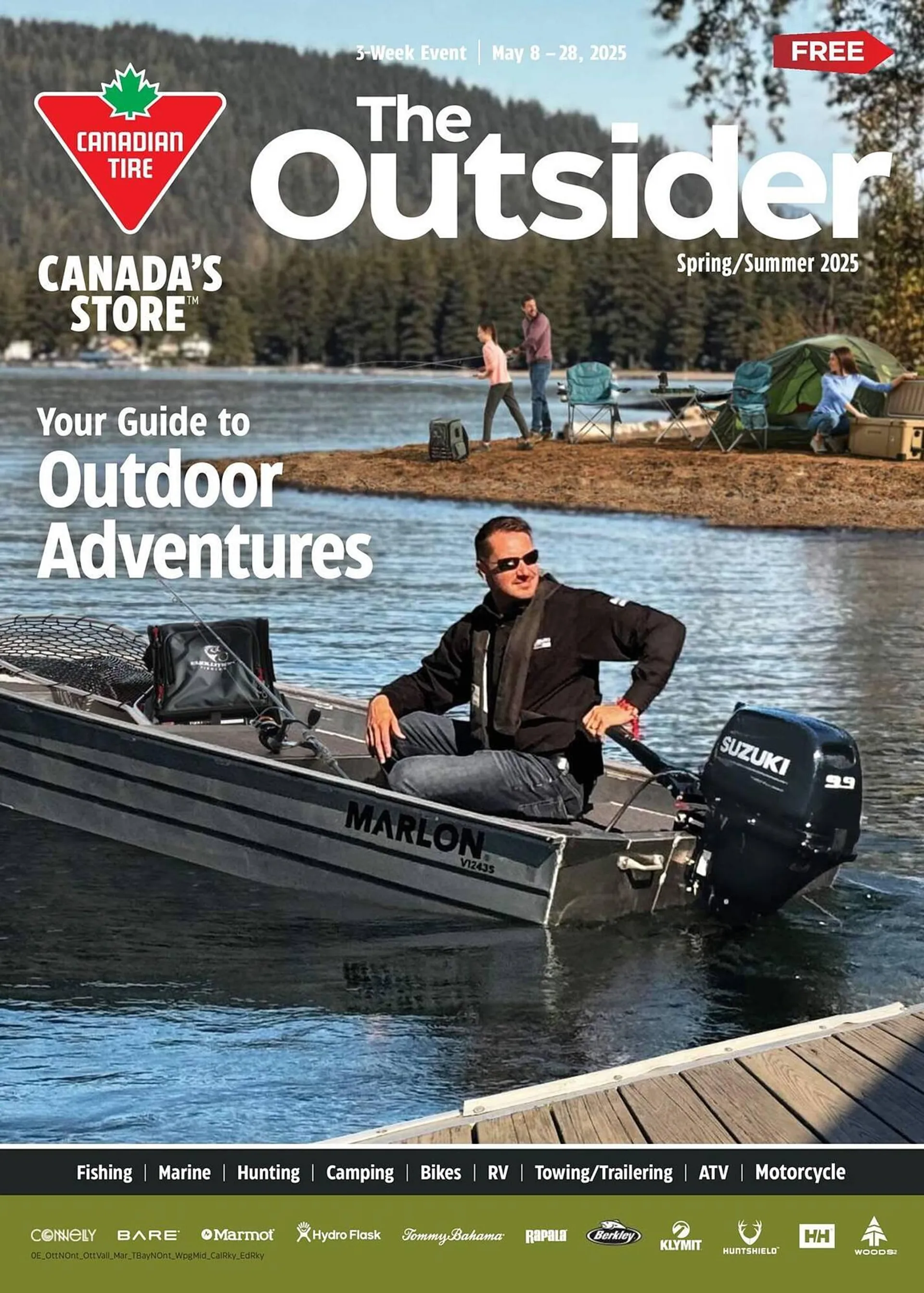 Canadian Tire flyer from May 8 to May 28 2025 - flyer page 1