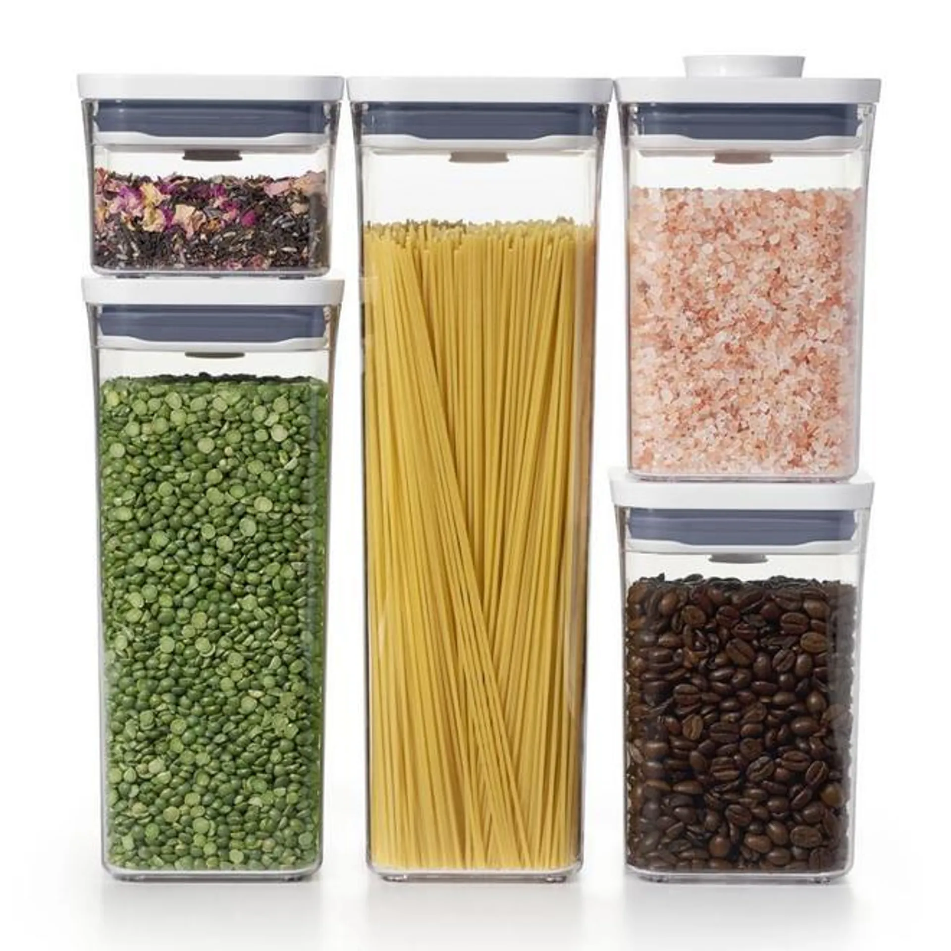 OXO POP Food Container 5-piece Starter Set with Airtight Seal