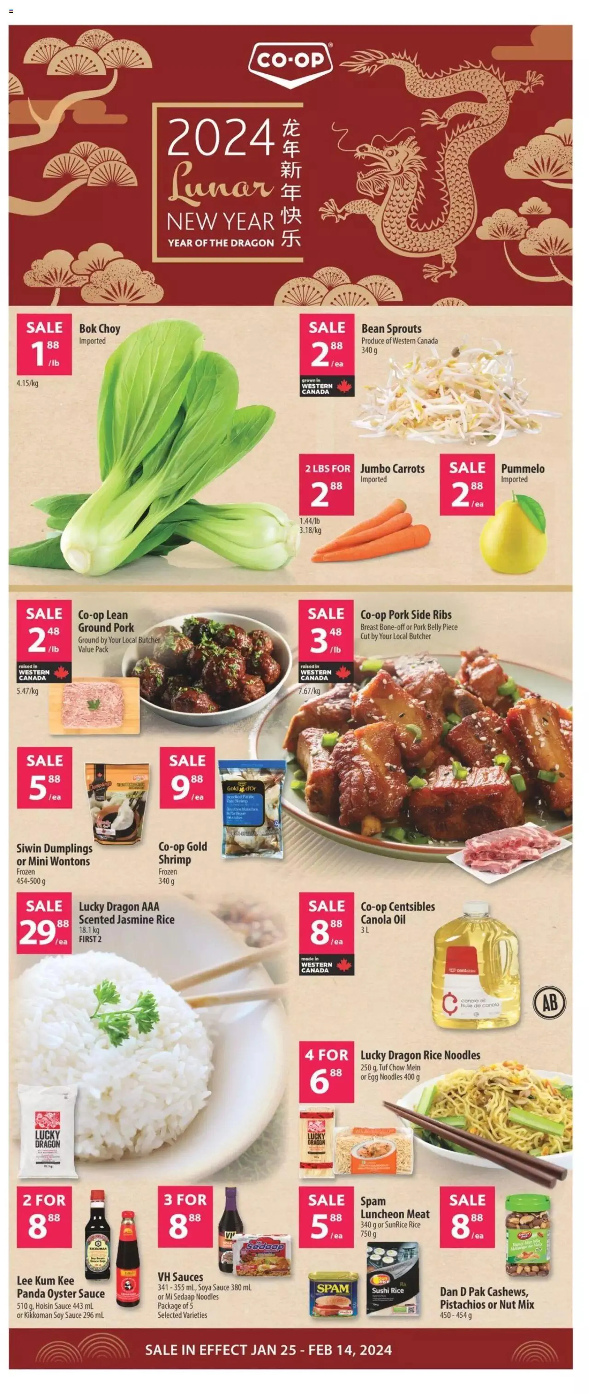 Co-op Food weekly flyer / circulaire from January 25 to January 31 2024 - flyer page 9