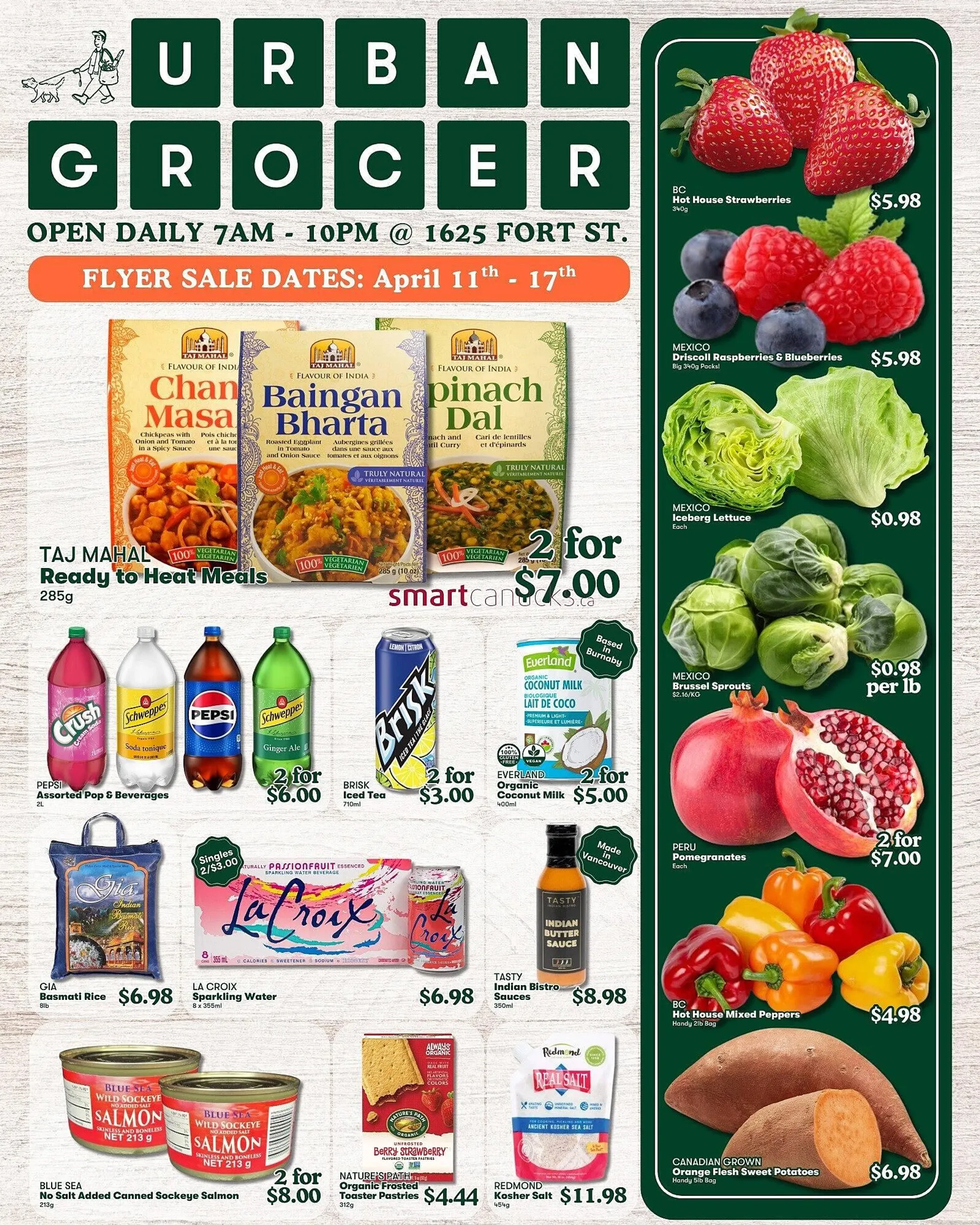 Urban Grocer flyer - 1
