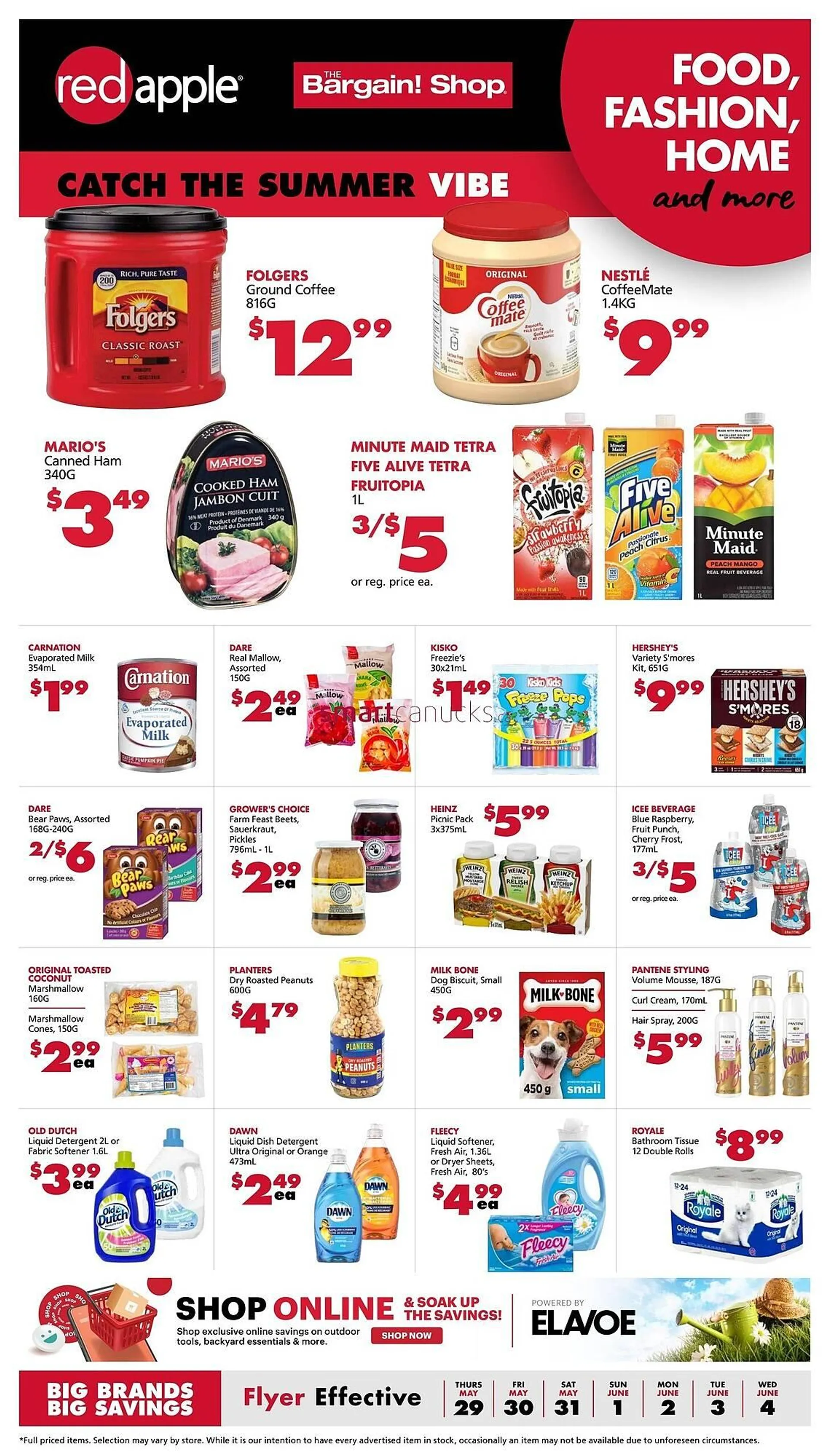 The Bargain Shop flyer from May 29 to June 4 2025 - flyer page 1