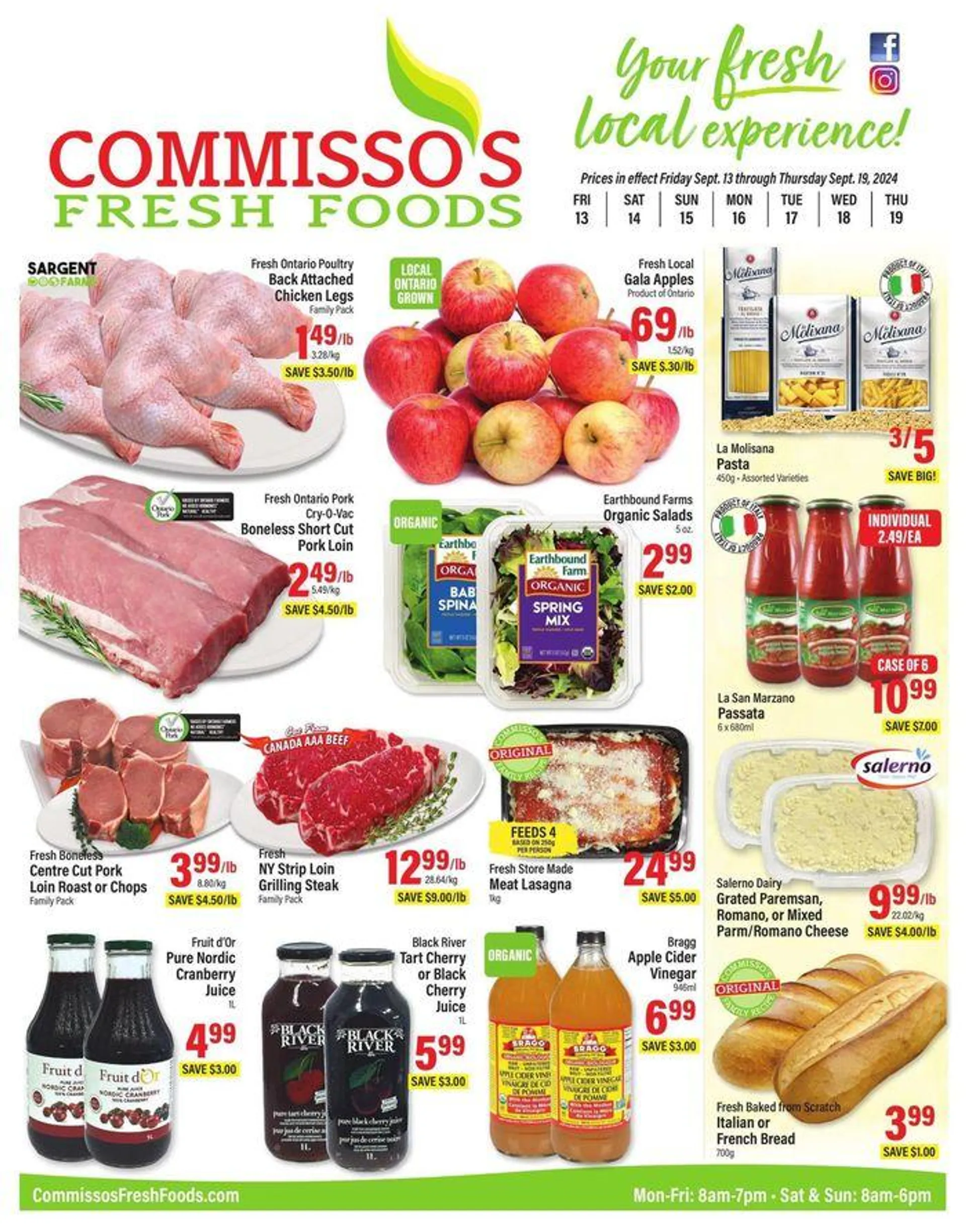 Commissos Fresh Foods weeky flyer - 1