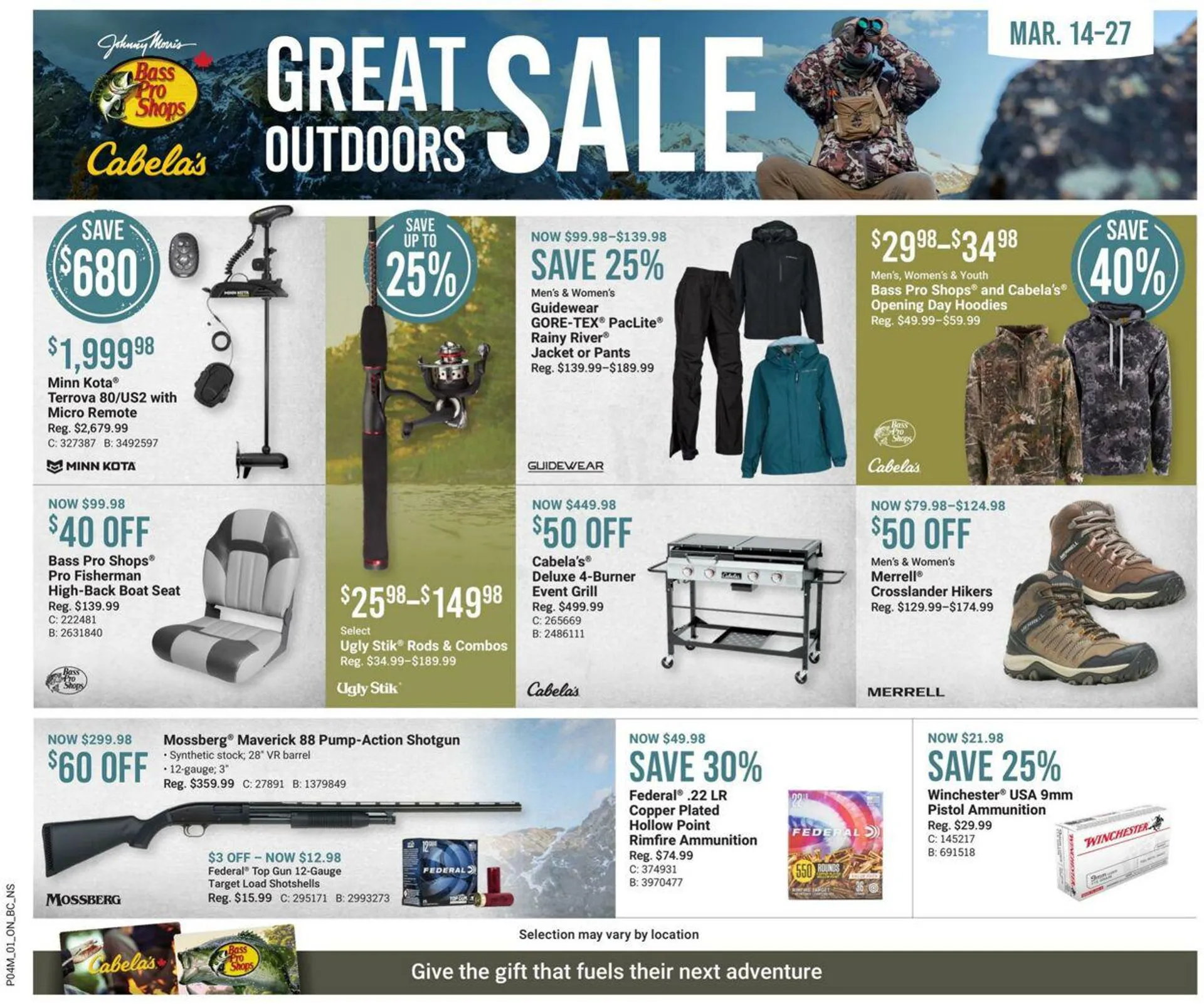 Bass Pro Current flyer from March 14 to March 27 2024 - flyer page 