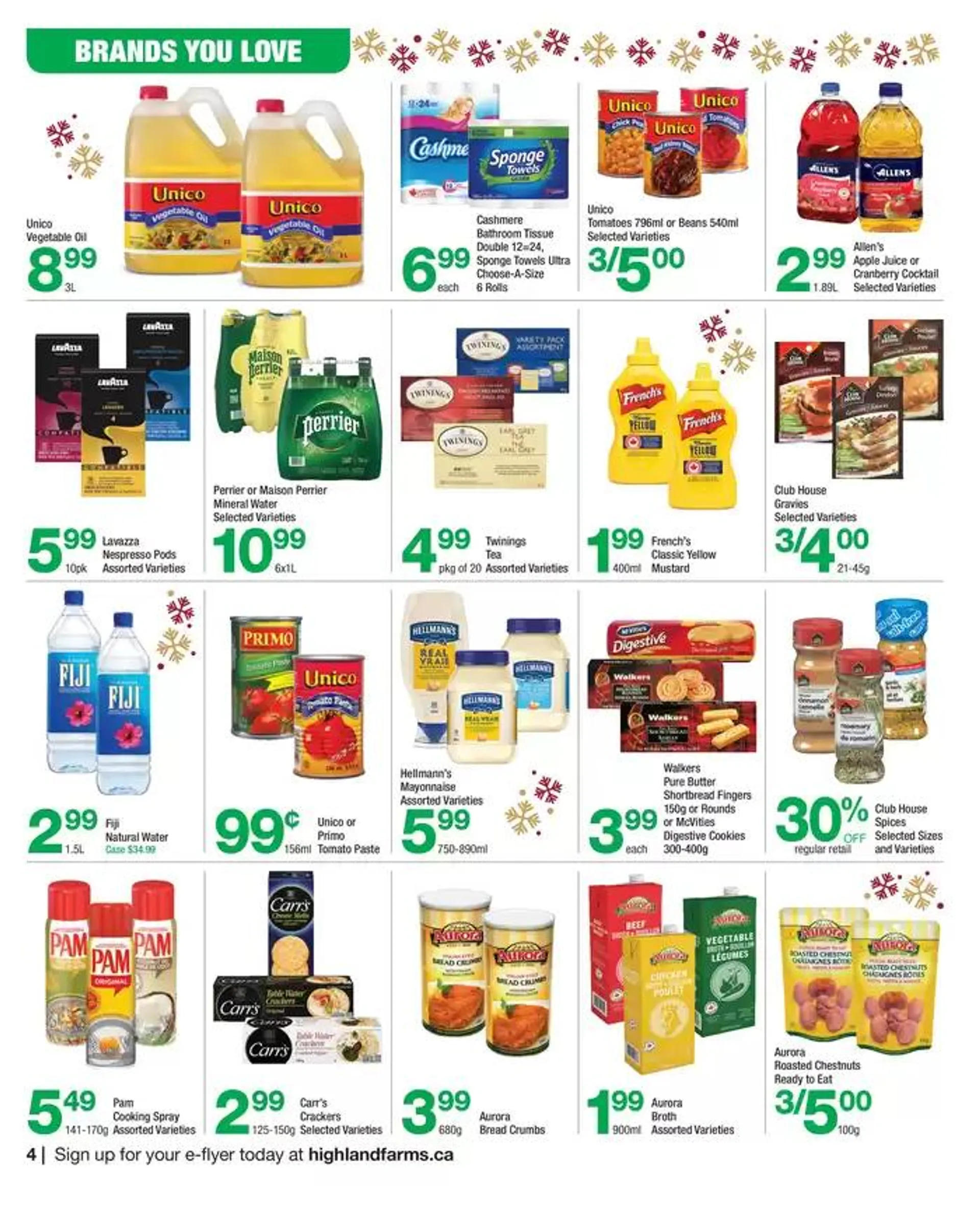 Highland Farms flyer from December 12 to December 25 2024 - flyer page 4