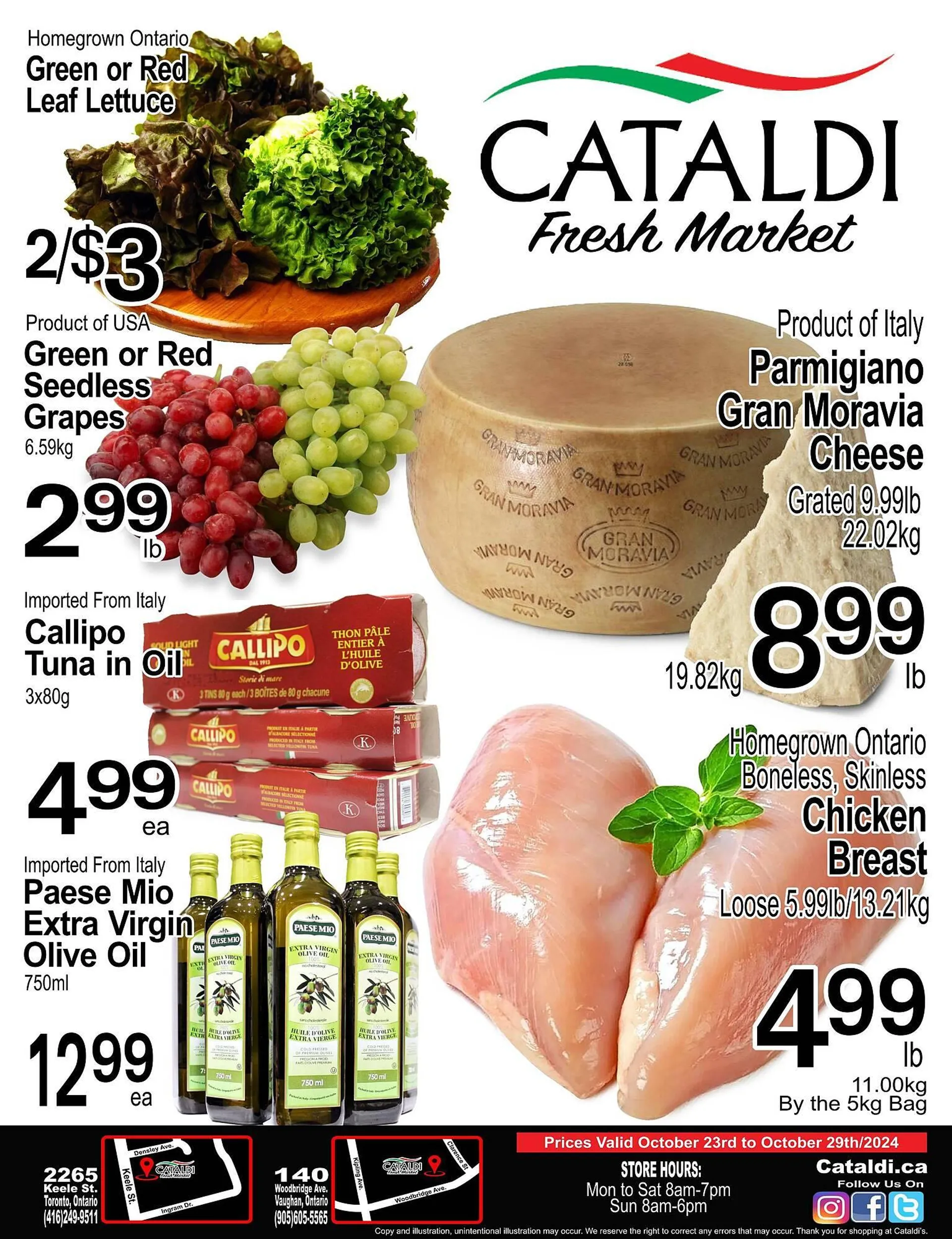 Cataldi Fresh Market flyer - 1