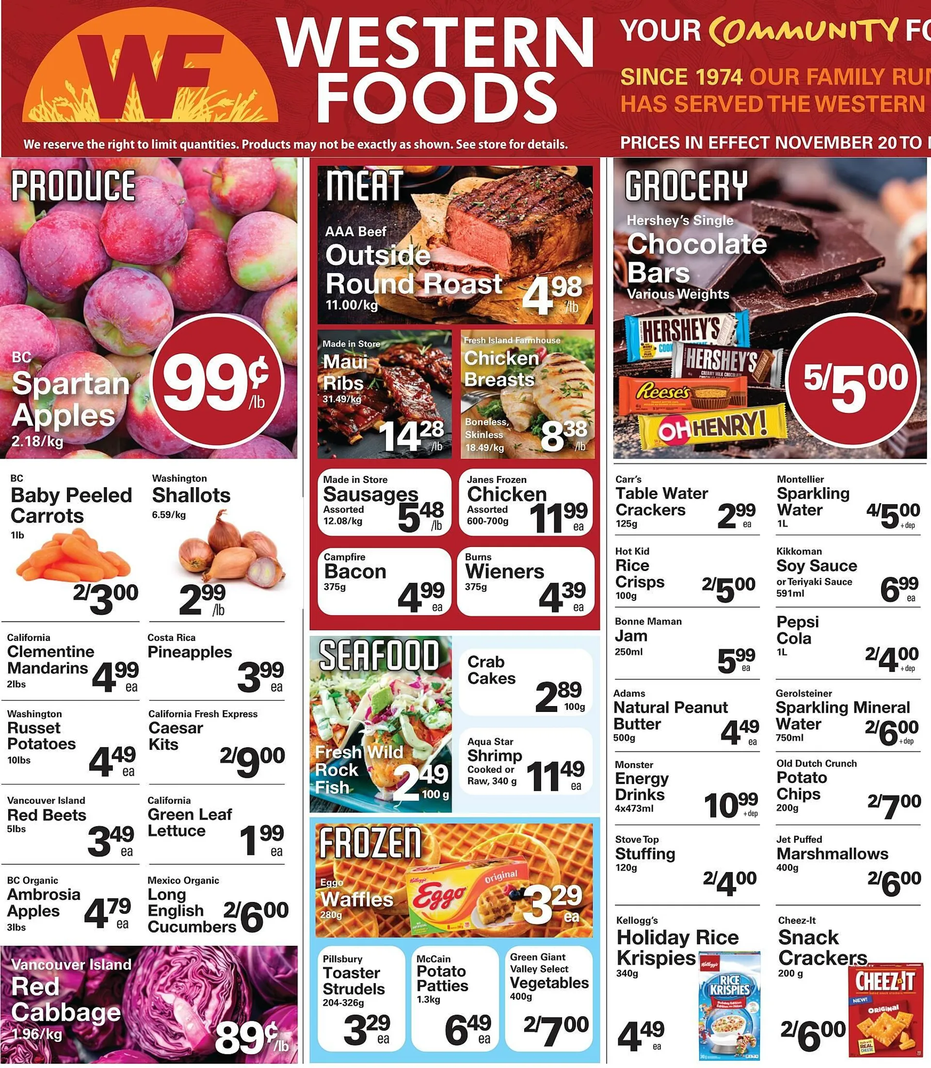 Western Foods flyer - 1