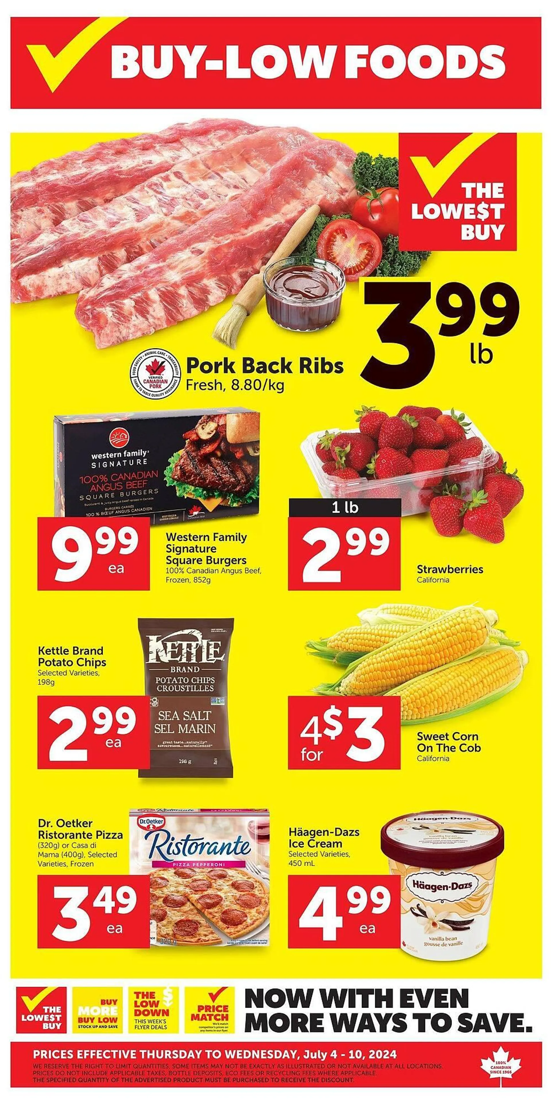 Buy-Low Foods flyer - 1