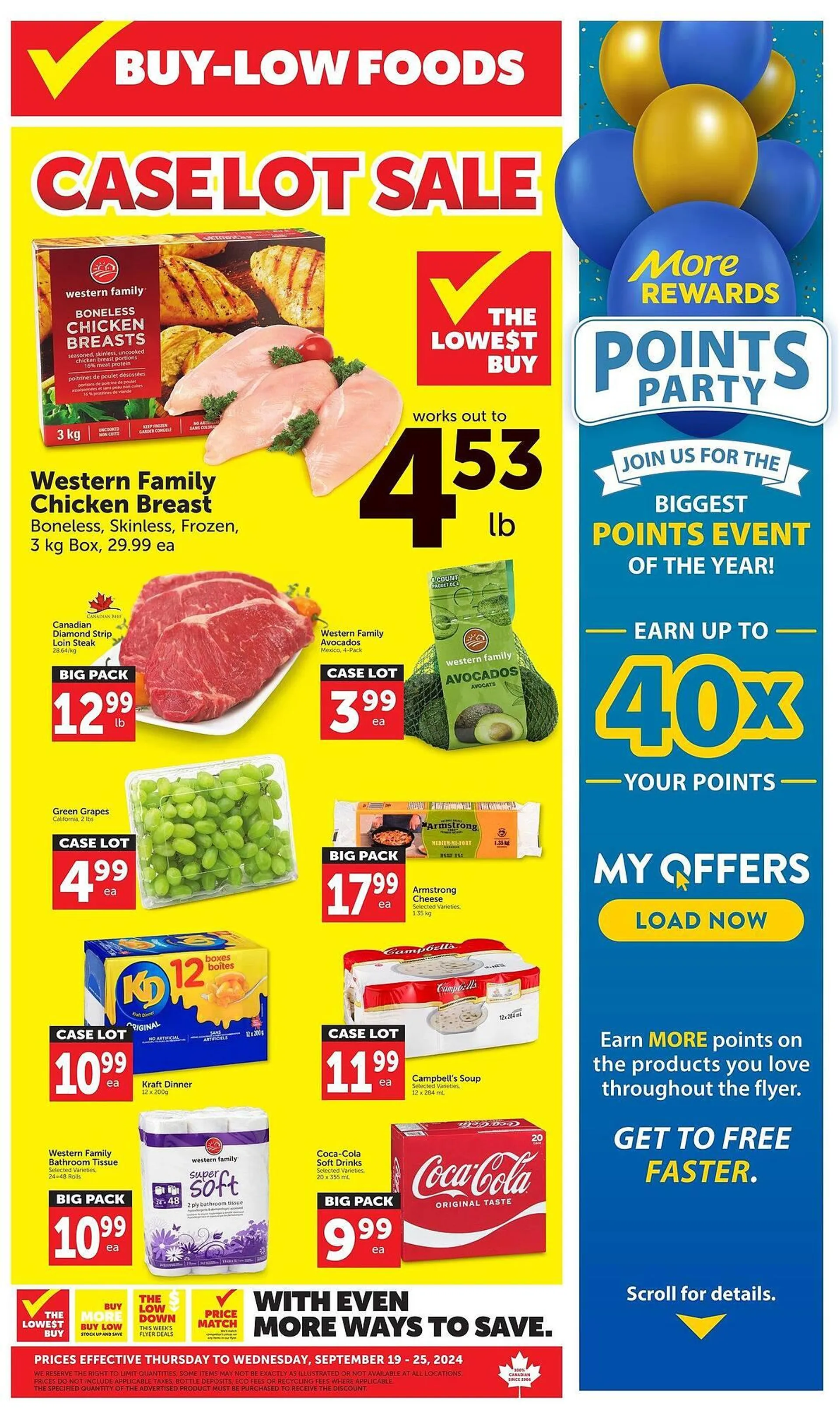 Buy-Low Foods flyer - 1