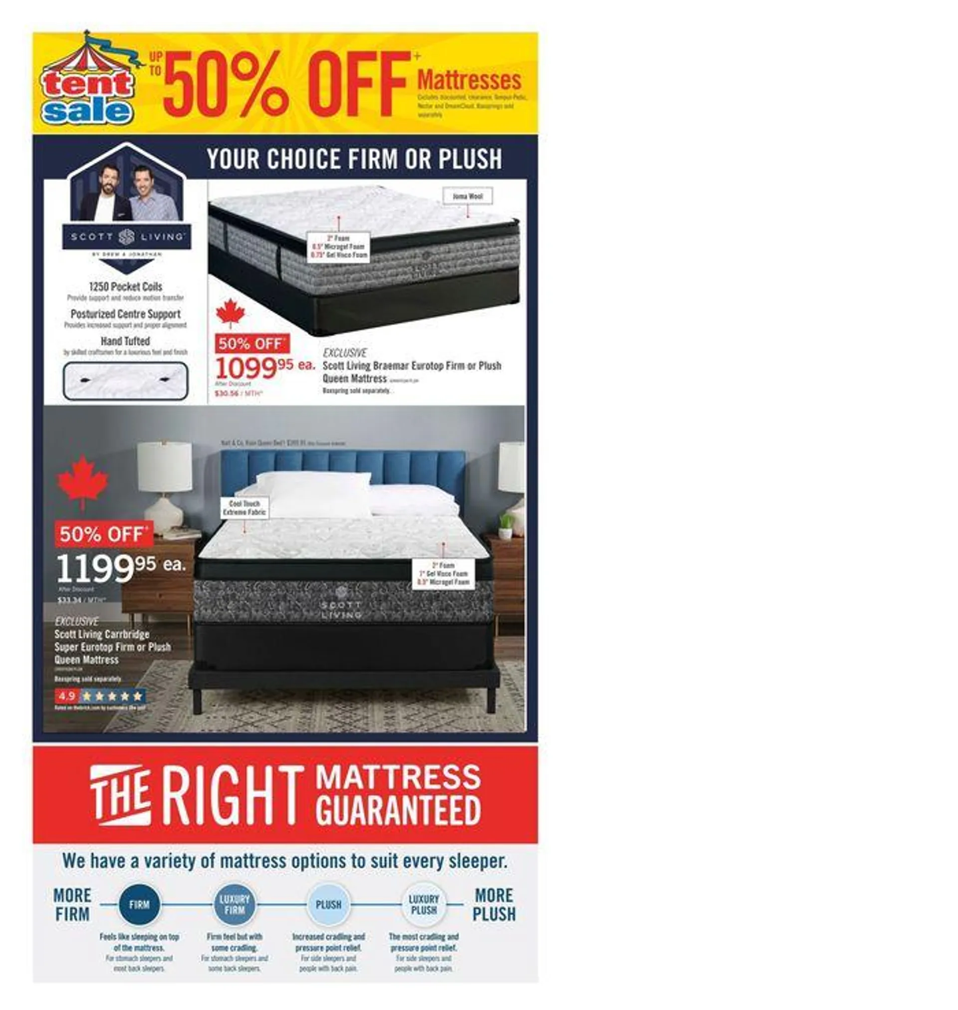 Brick Mattress Store from September 13 to September 19 2024 - flyer page 3