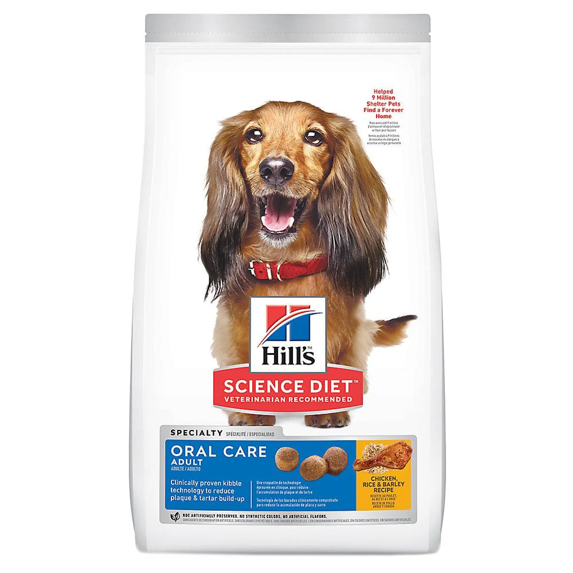 Hill's® Science Diet® Oral Care Adult Dry Dog Food - Chicken, Rice & Barley