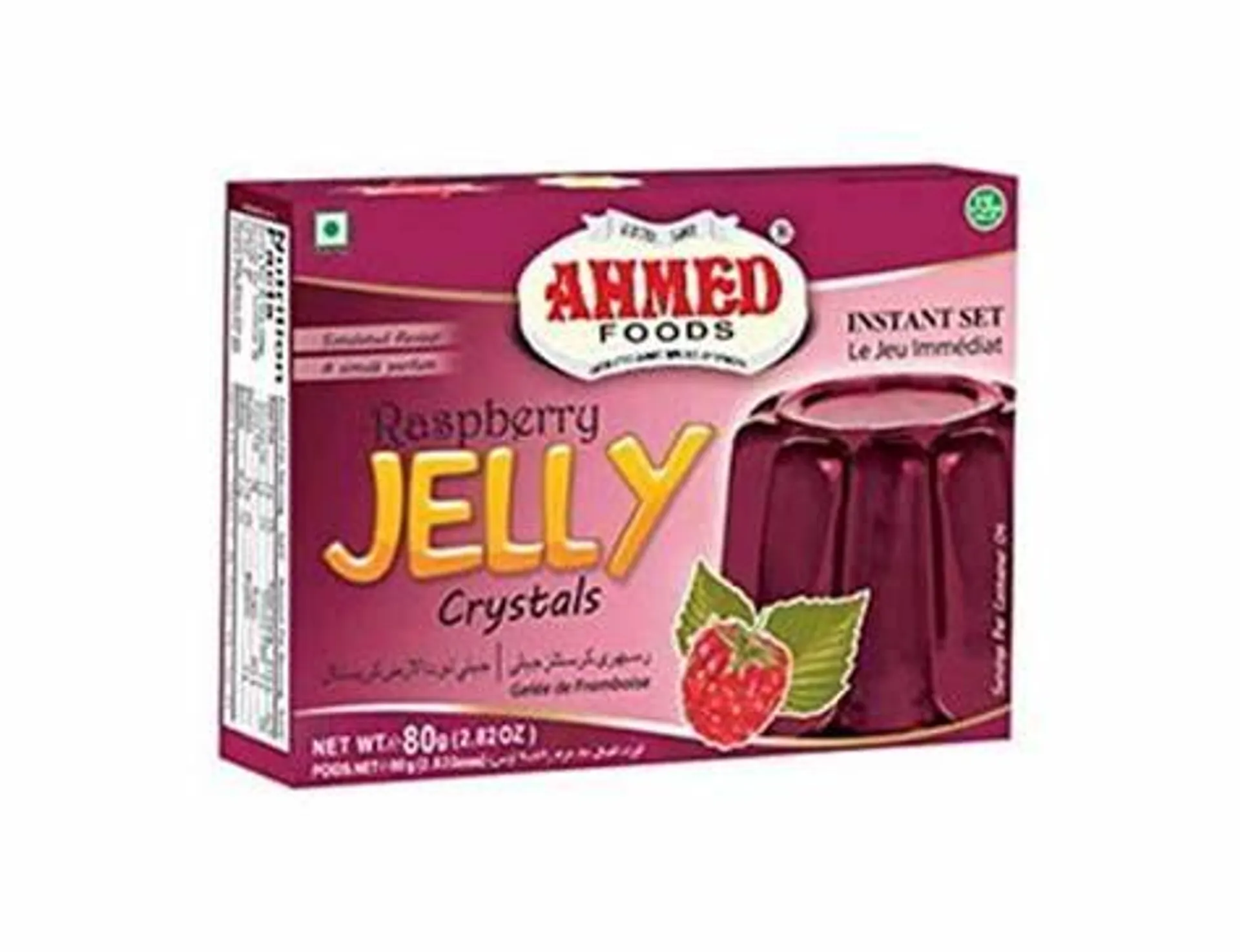 Ahmed Crystal Jelly Raspberry 70g