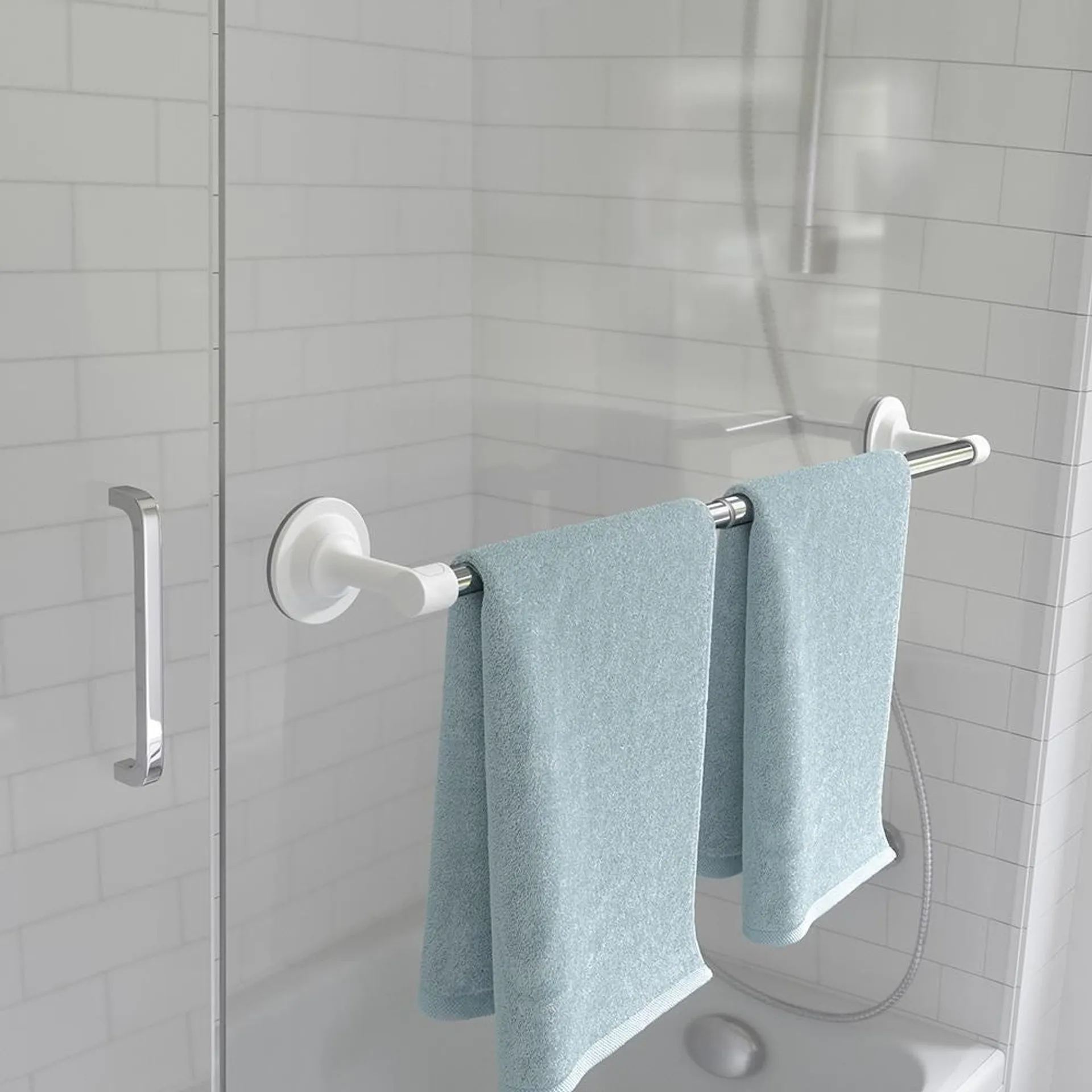 Umbra Flex Sure-Lock Towel Bar (White)