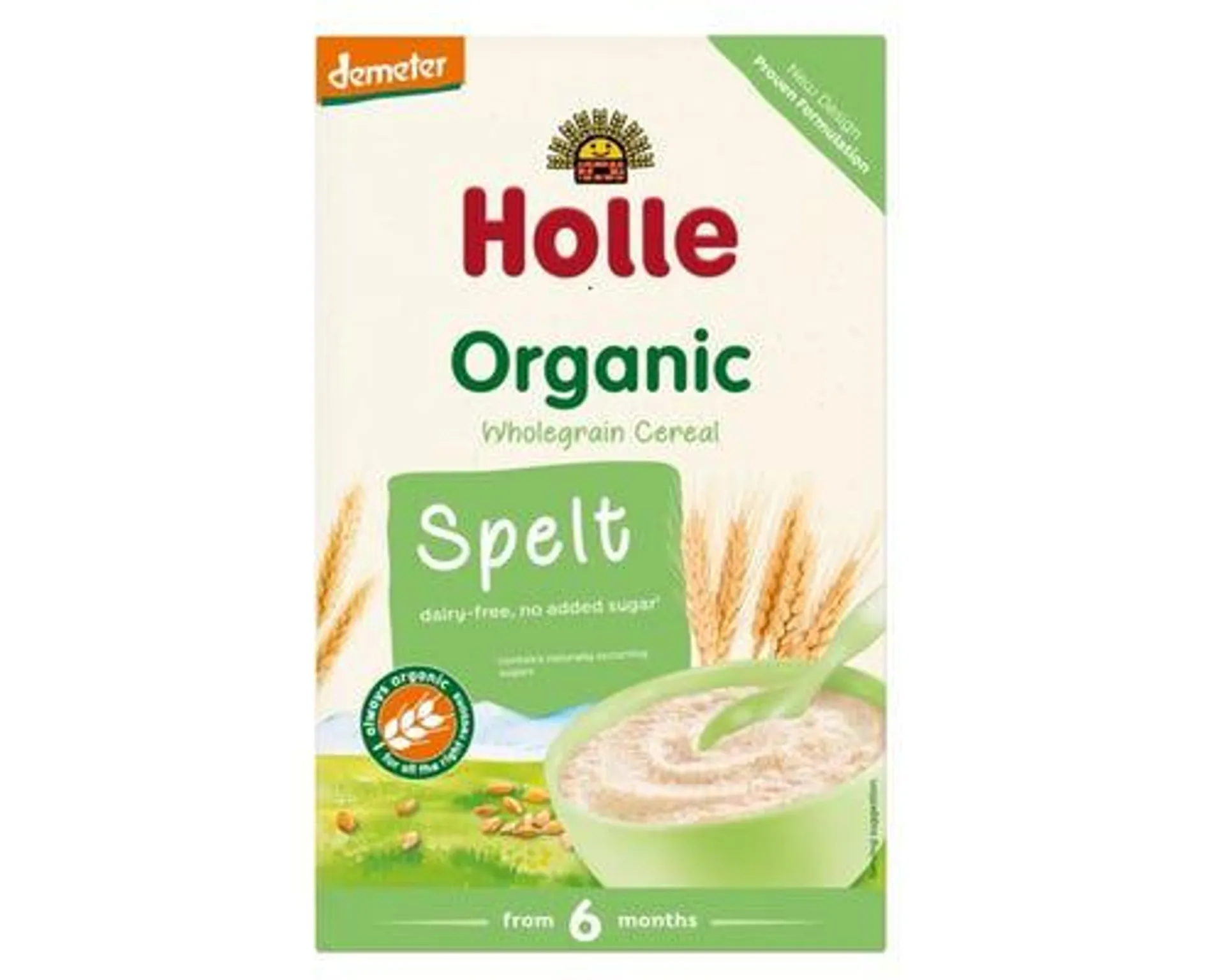 Holle Organic Wholegrain Cereal Spelt Porridge 250g