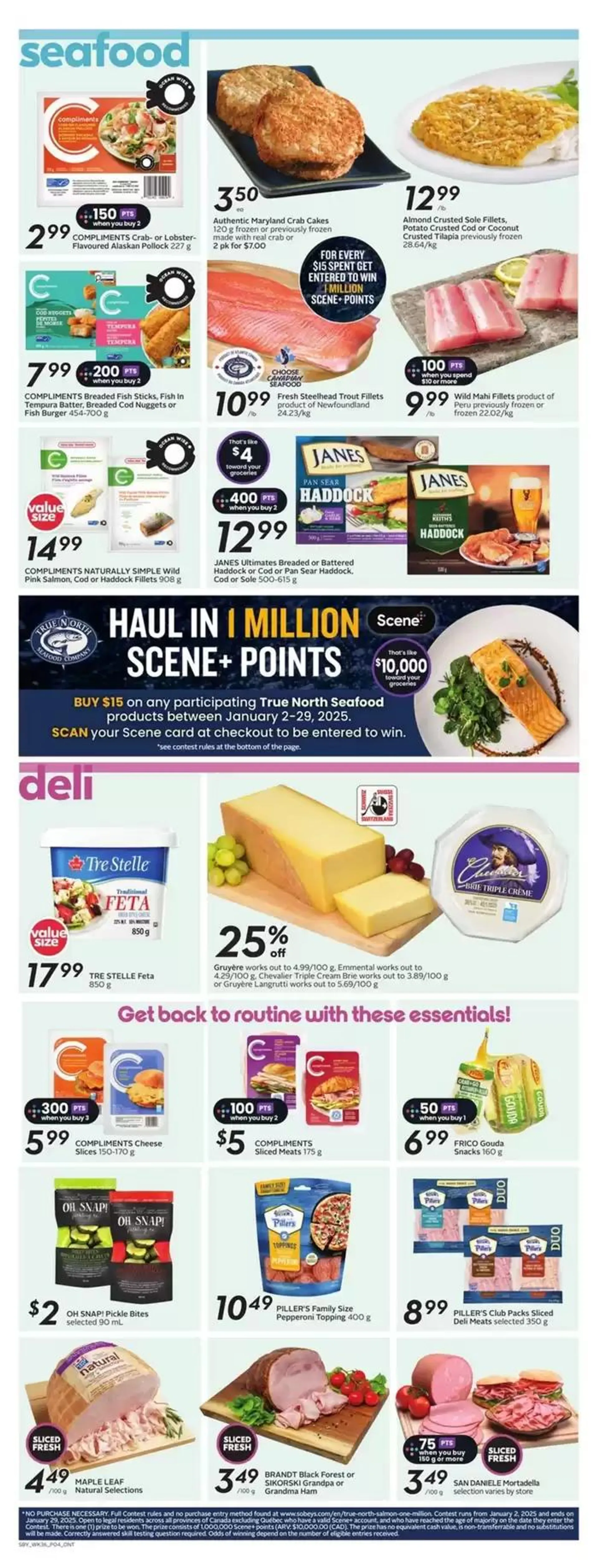 Sobeys Weekly ad from January 2 to January 8 2025 - flyer page 2