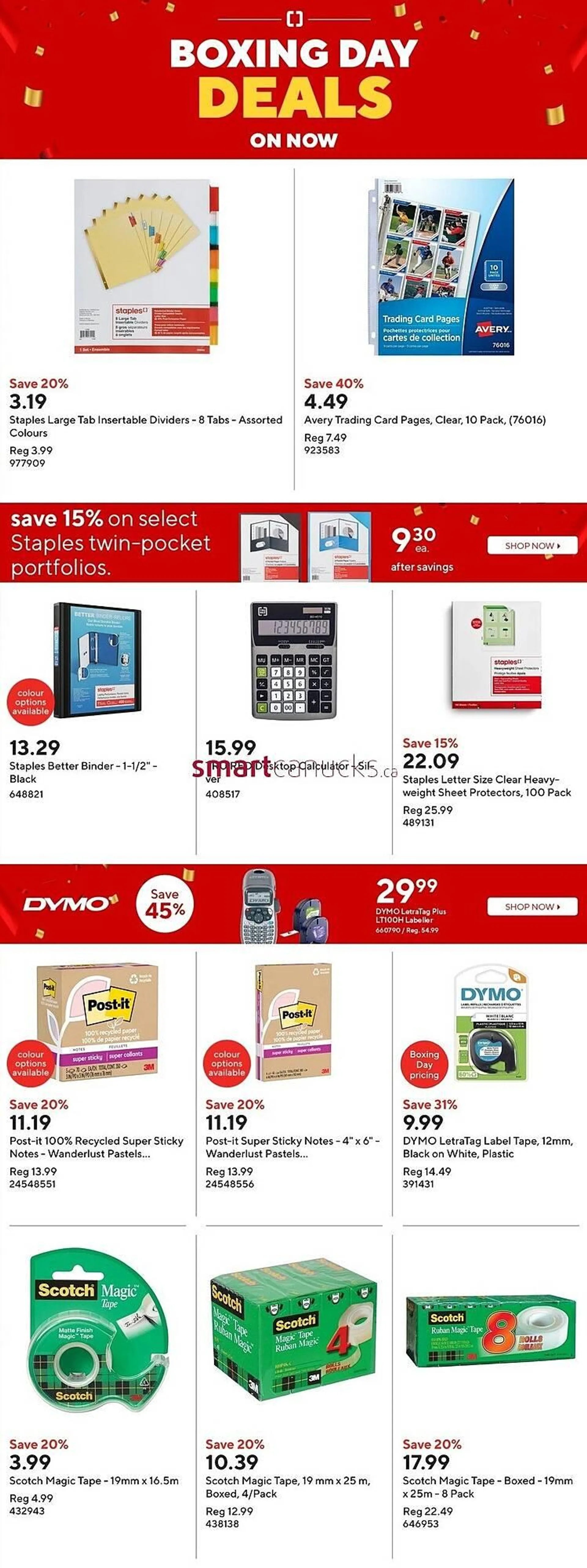 Staples flyer from December 19 to December 25 2024 - flyer page 25