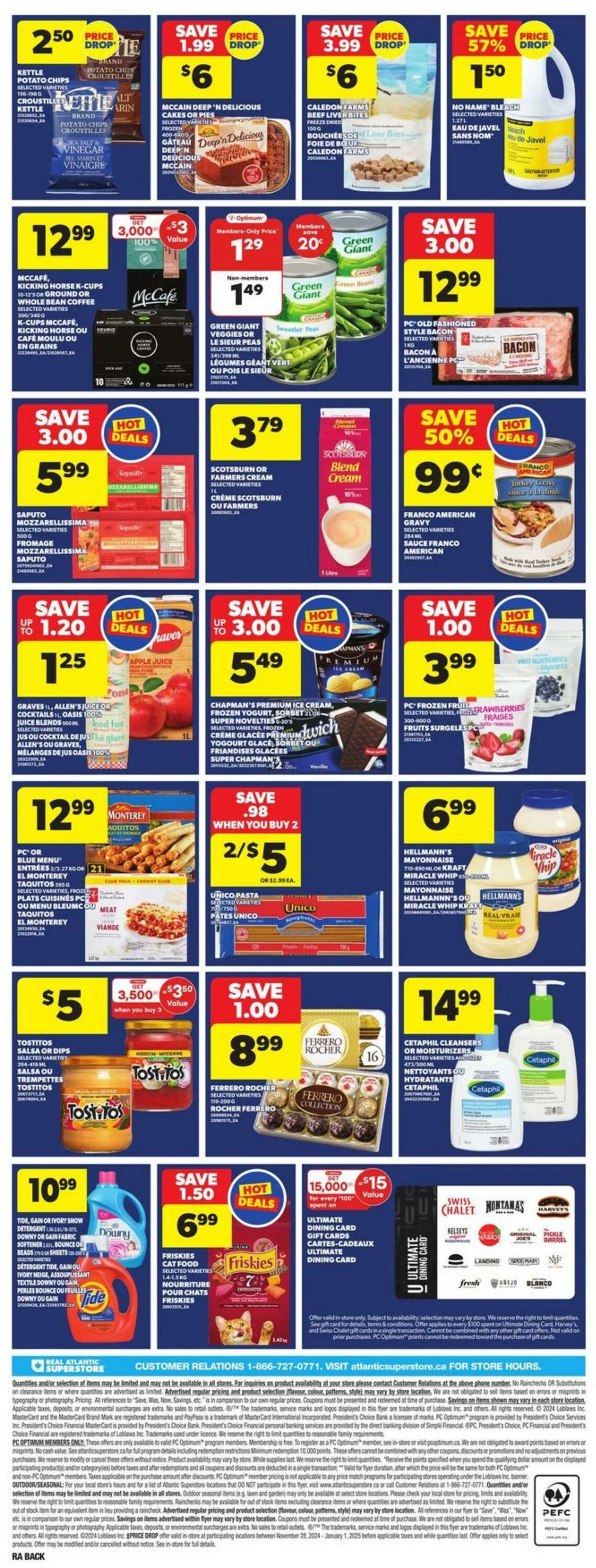 Atlantic Superstore Current flyer from December 19 to December 25 2024 - flyer page 4