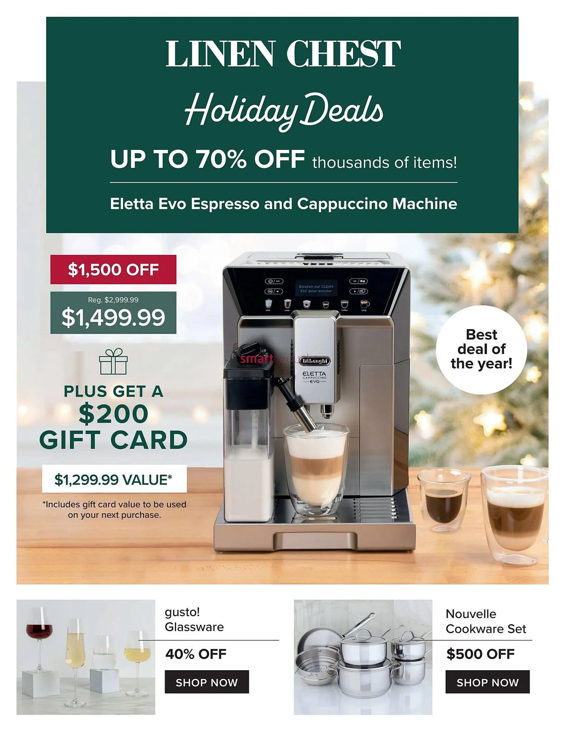 Linen Chest flyer
