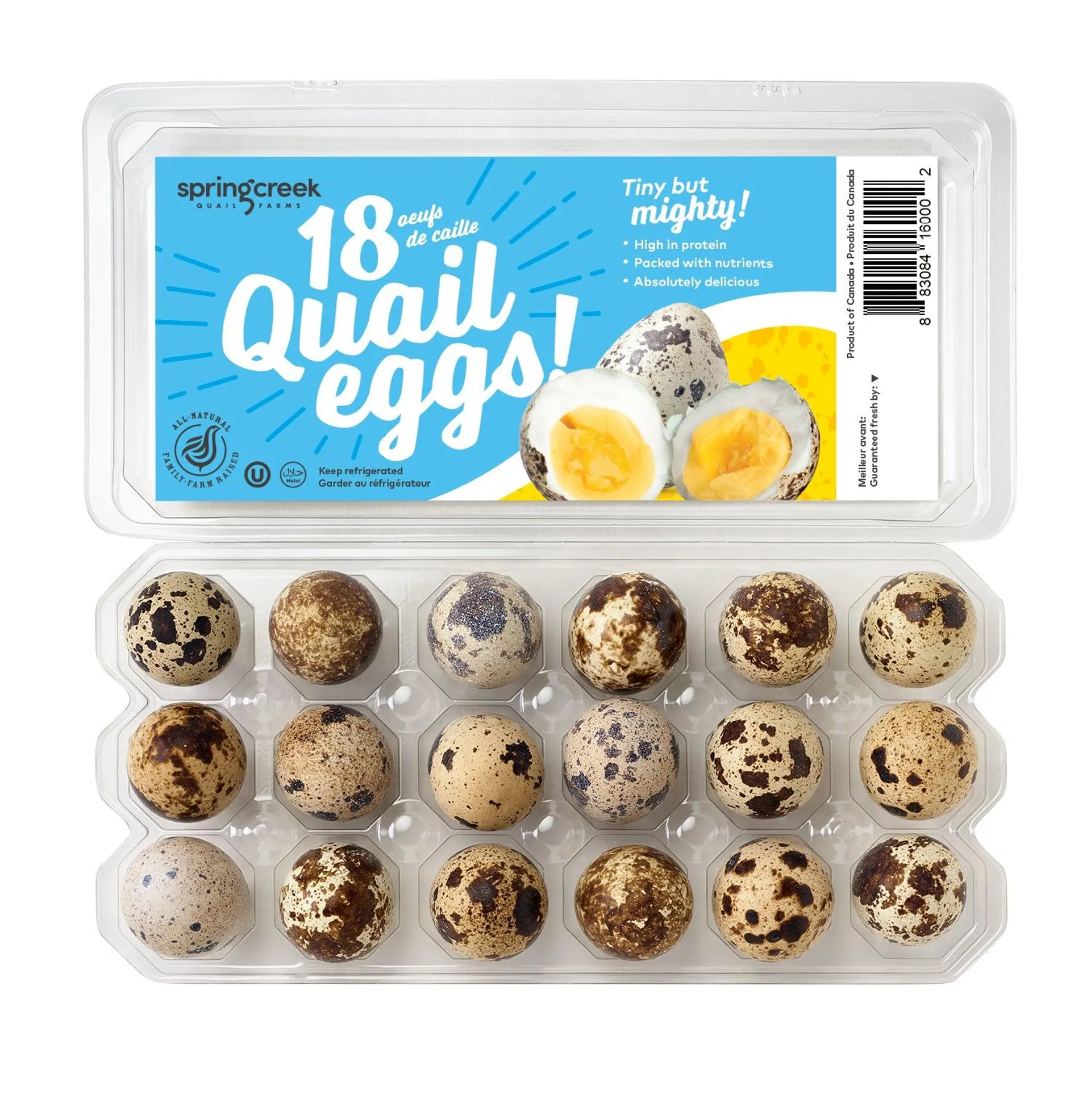 Spring Creek Quail Farm Egg - 18 pk