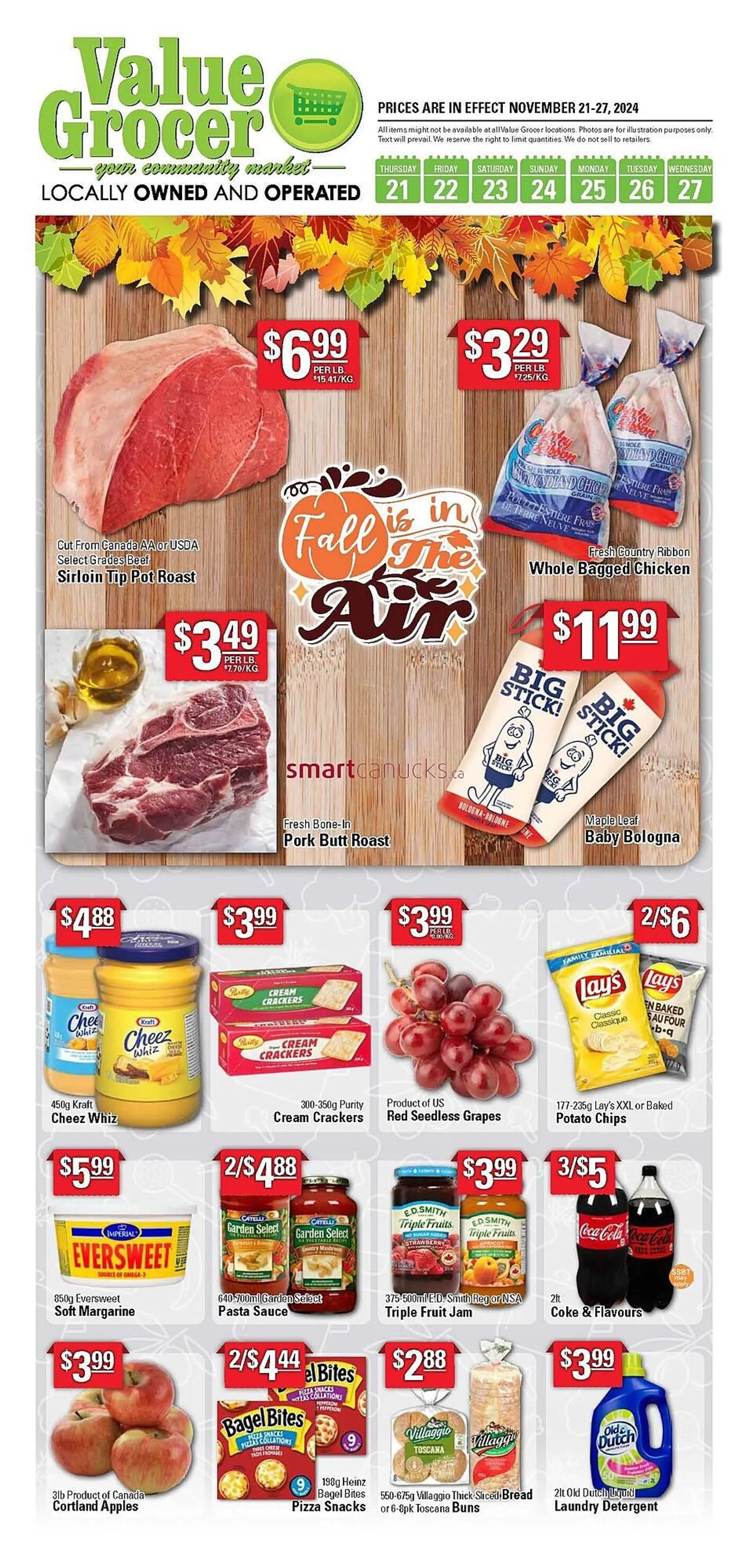 Value Grocer flyer - 1