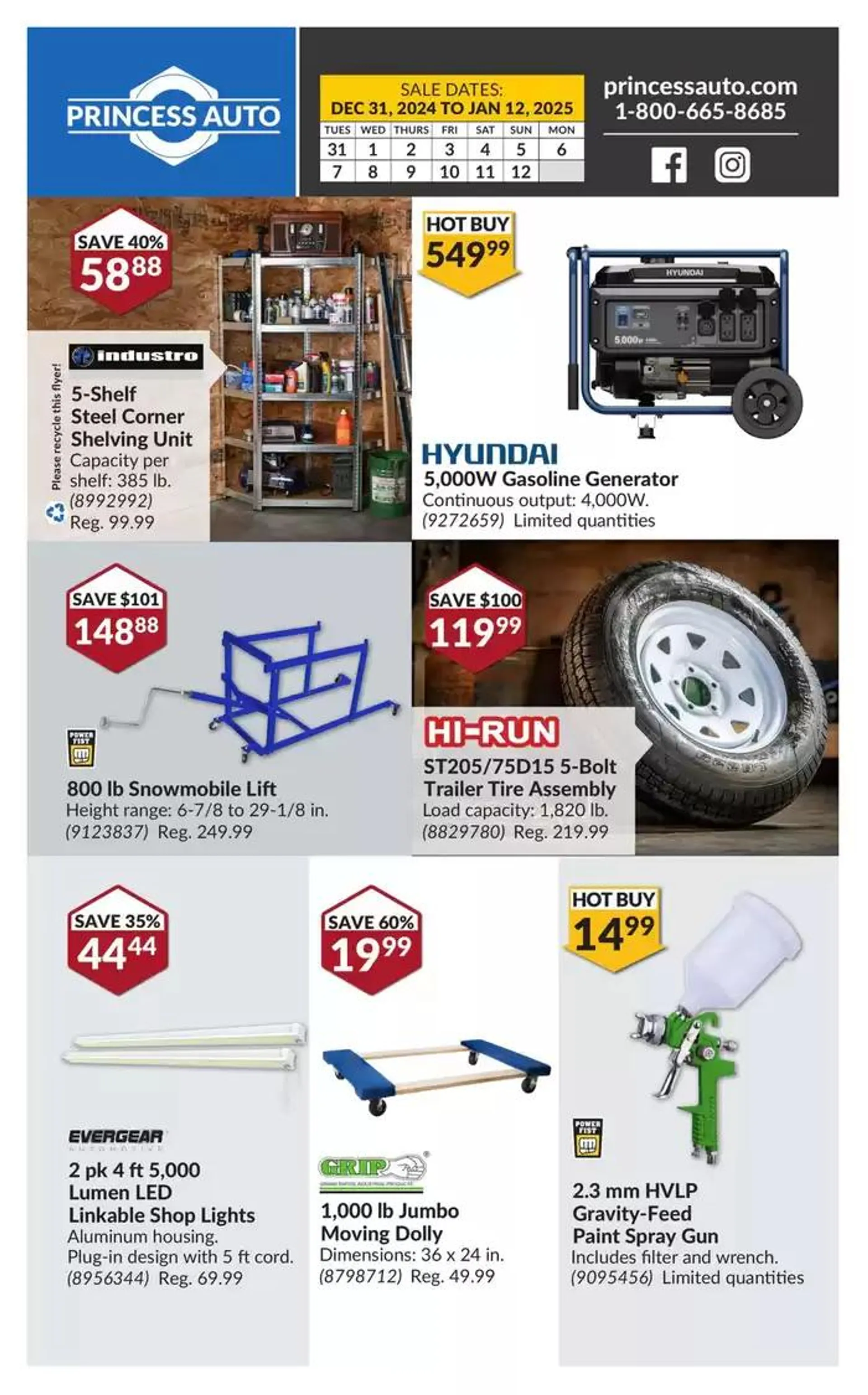 Current bargains and offers from December 31 to January 12 2025 - flyer page 70