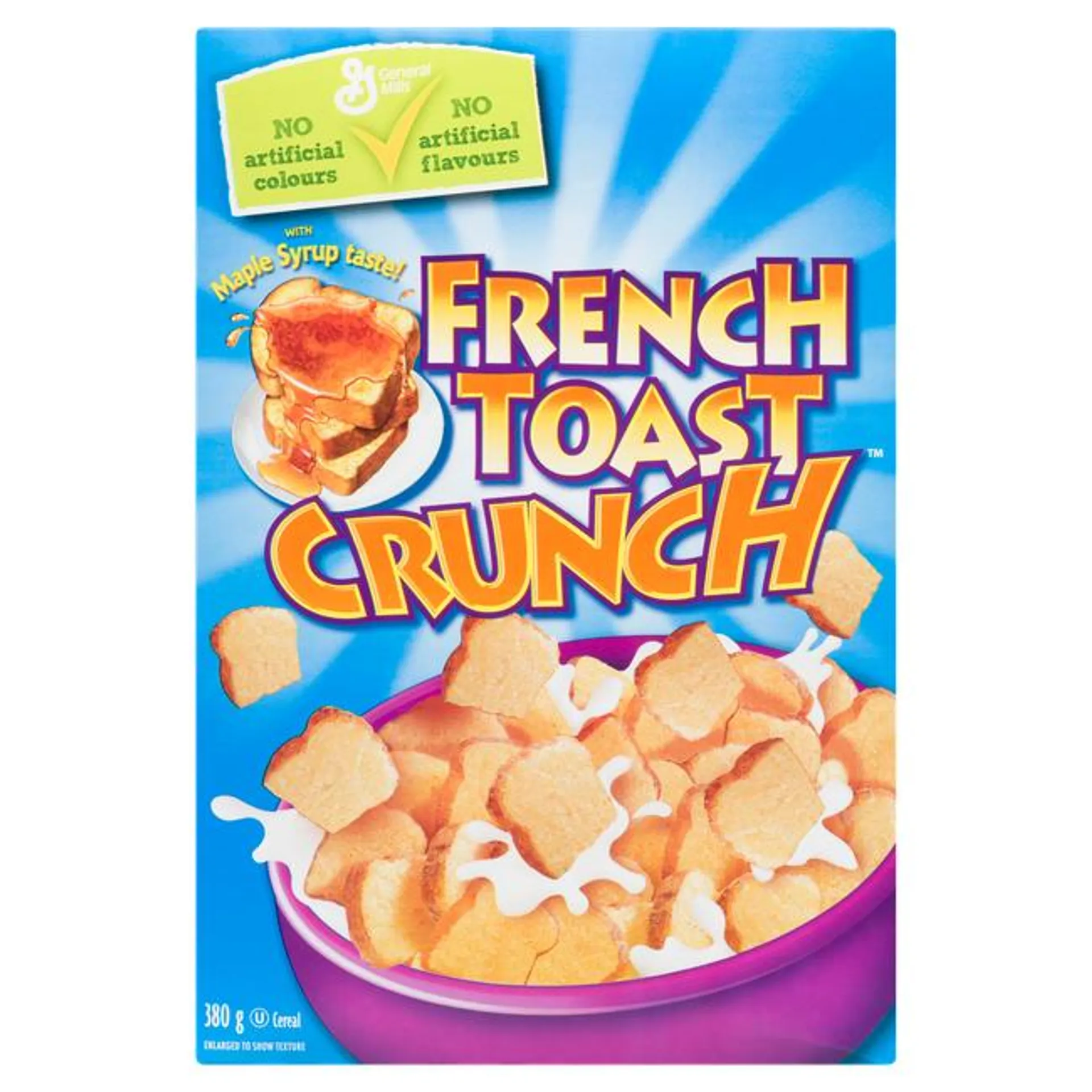 French Toast Crunch Cereal With Maple Syrup Taste 380 g