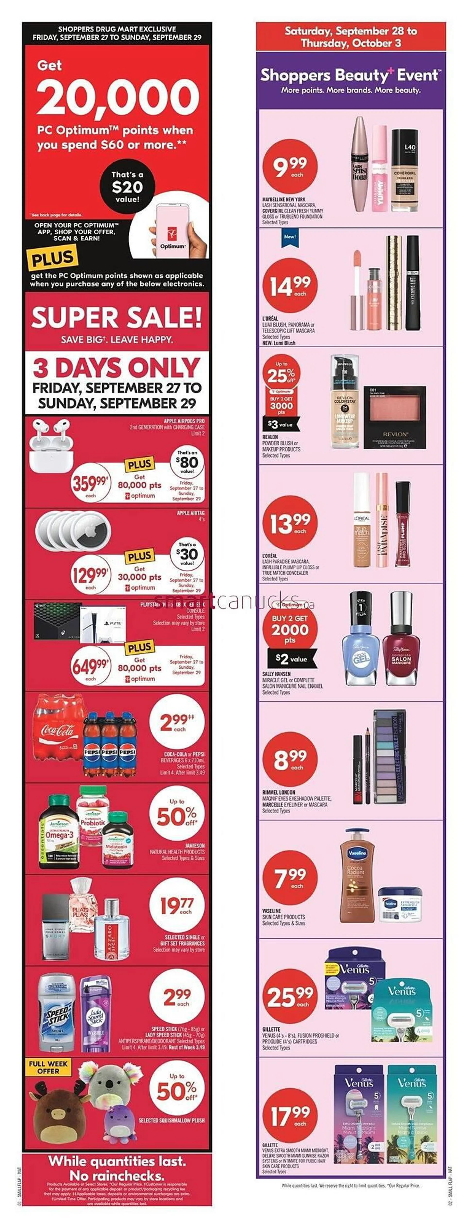 Shoppers Drug Mart flyer - 1