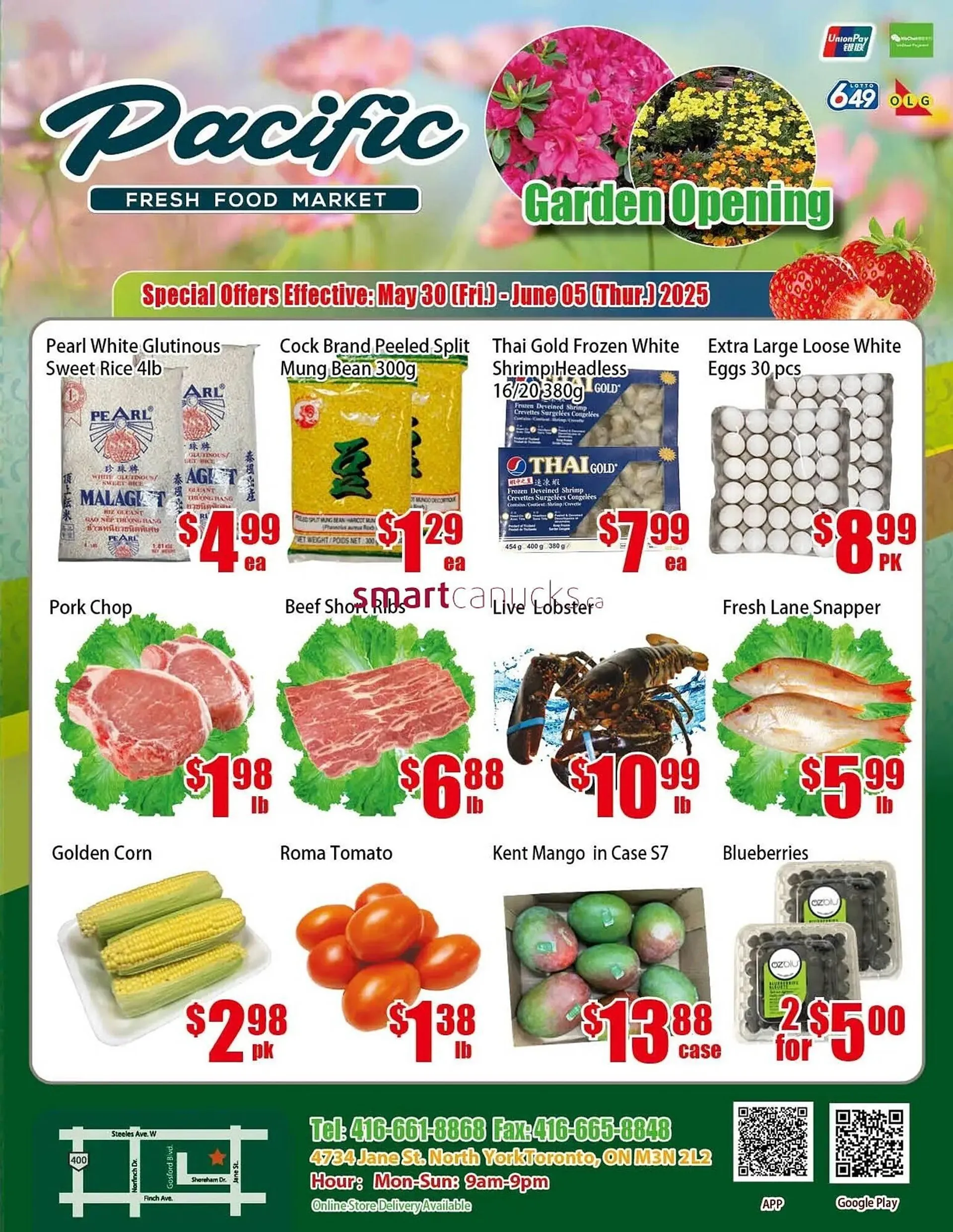New Pacific Supermarket flyer from May 30 to June 5 2025 - flyer page 1