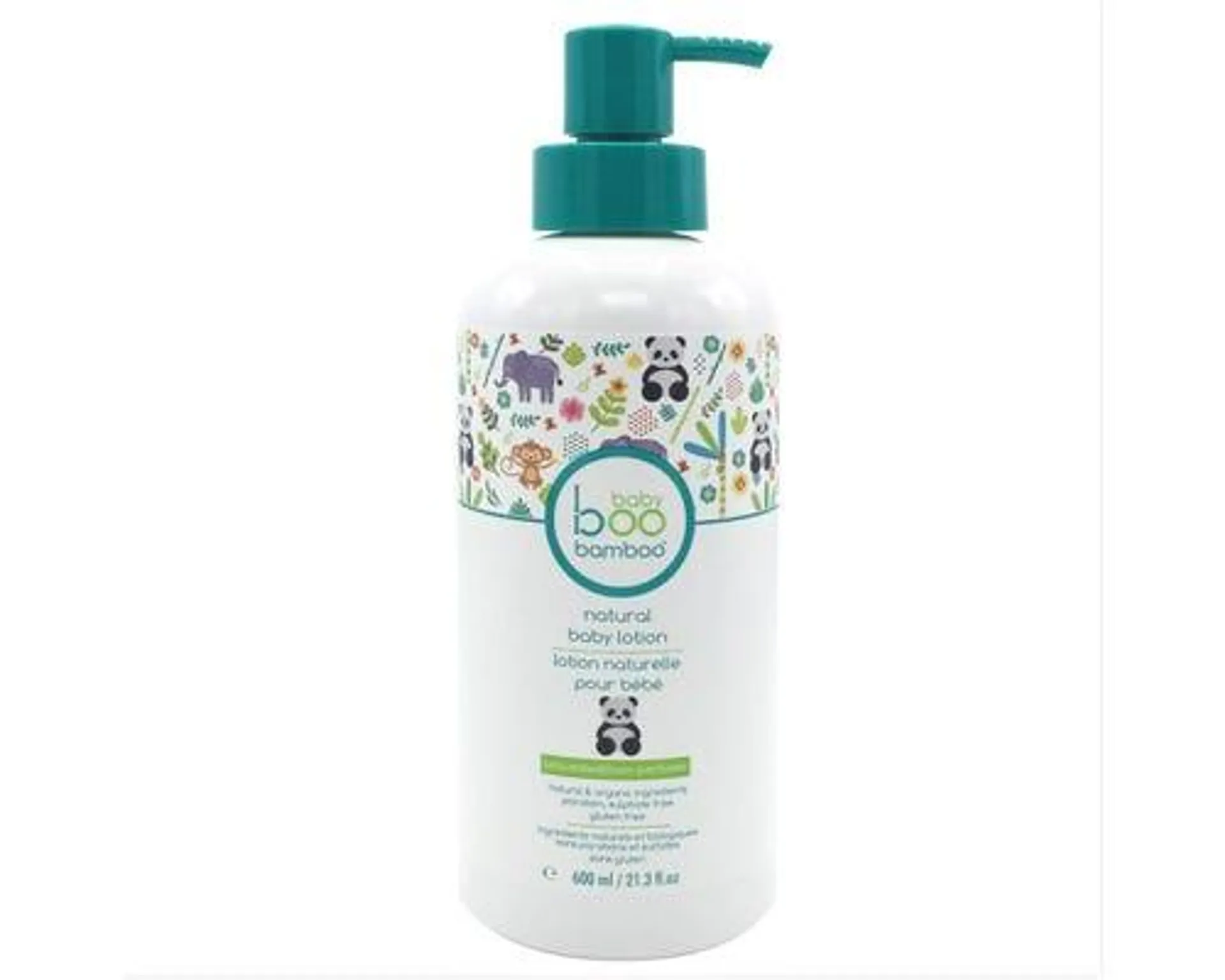 Boo Bamboo Natural Baby Lotion Unscented 600mL
