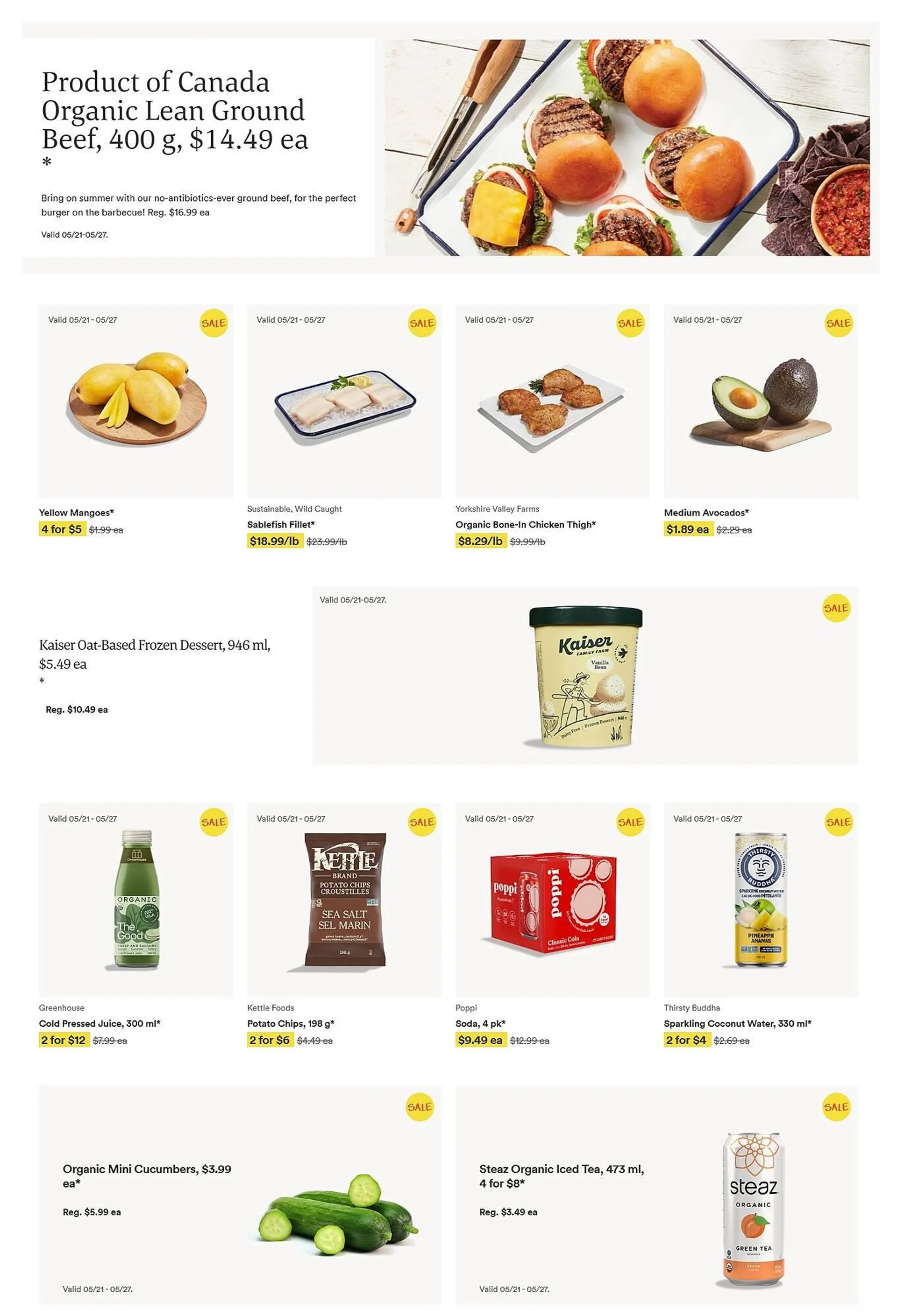 Whole Foods Market flyer from May 21 to June 17 2025 - flyer page 1