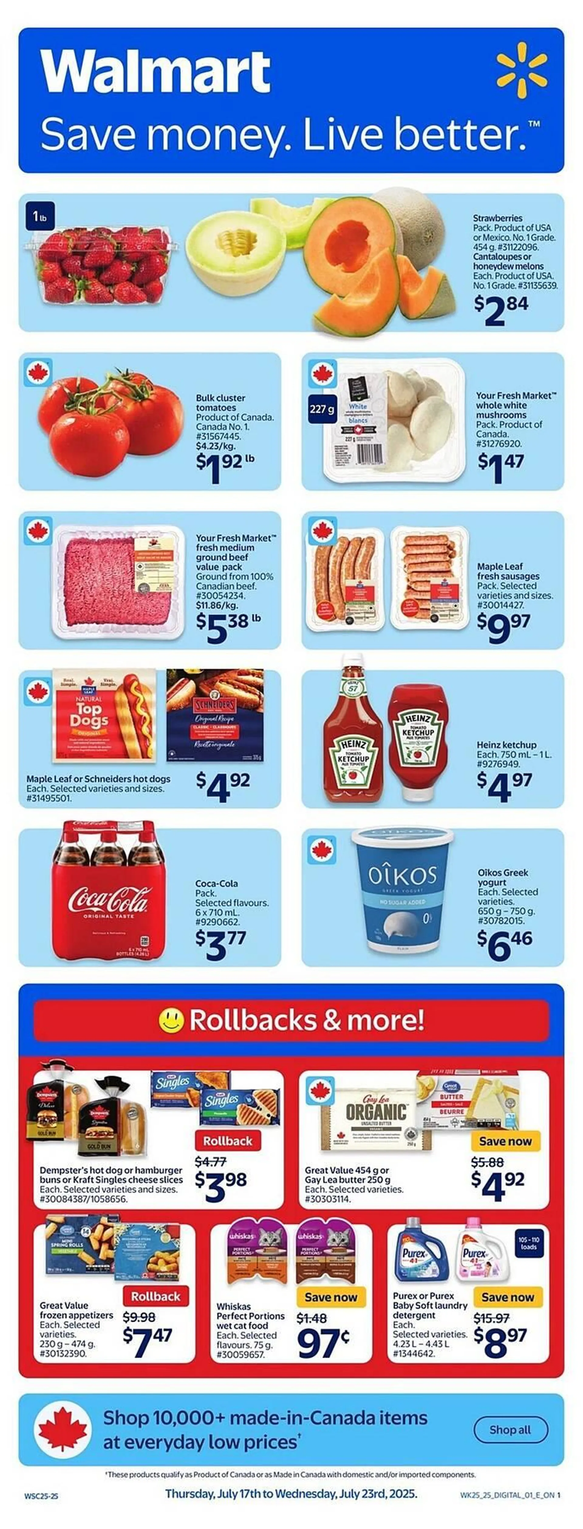 Walmart flyer - 1