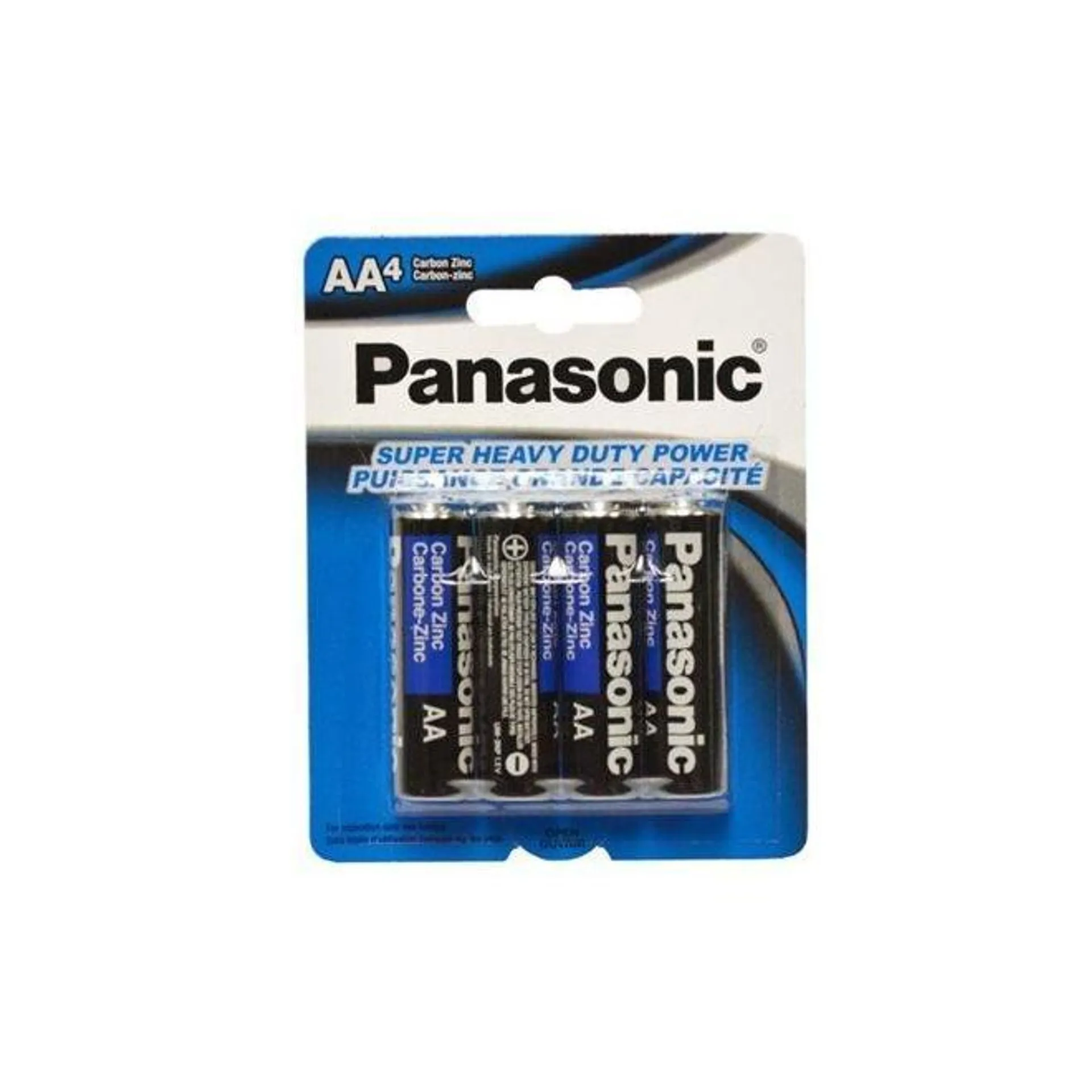 Heavy-Duty "AA" Batteries - Panasonic® - 4/Pack