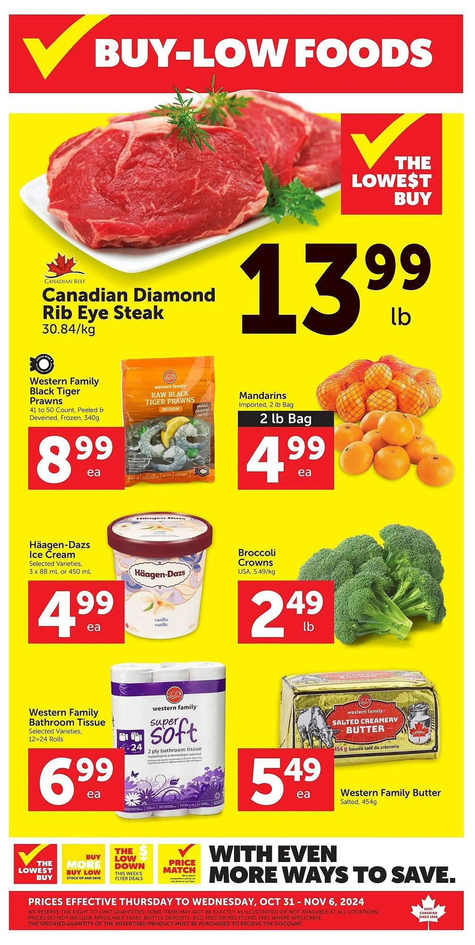 Buy-Low Foods flyer - 1