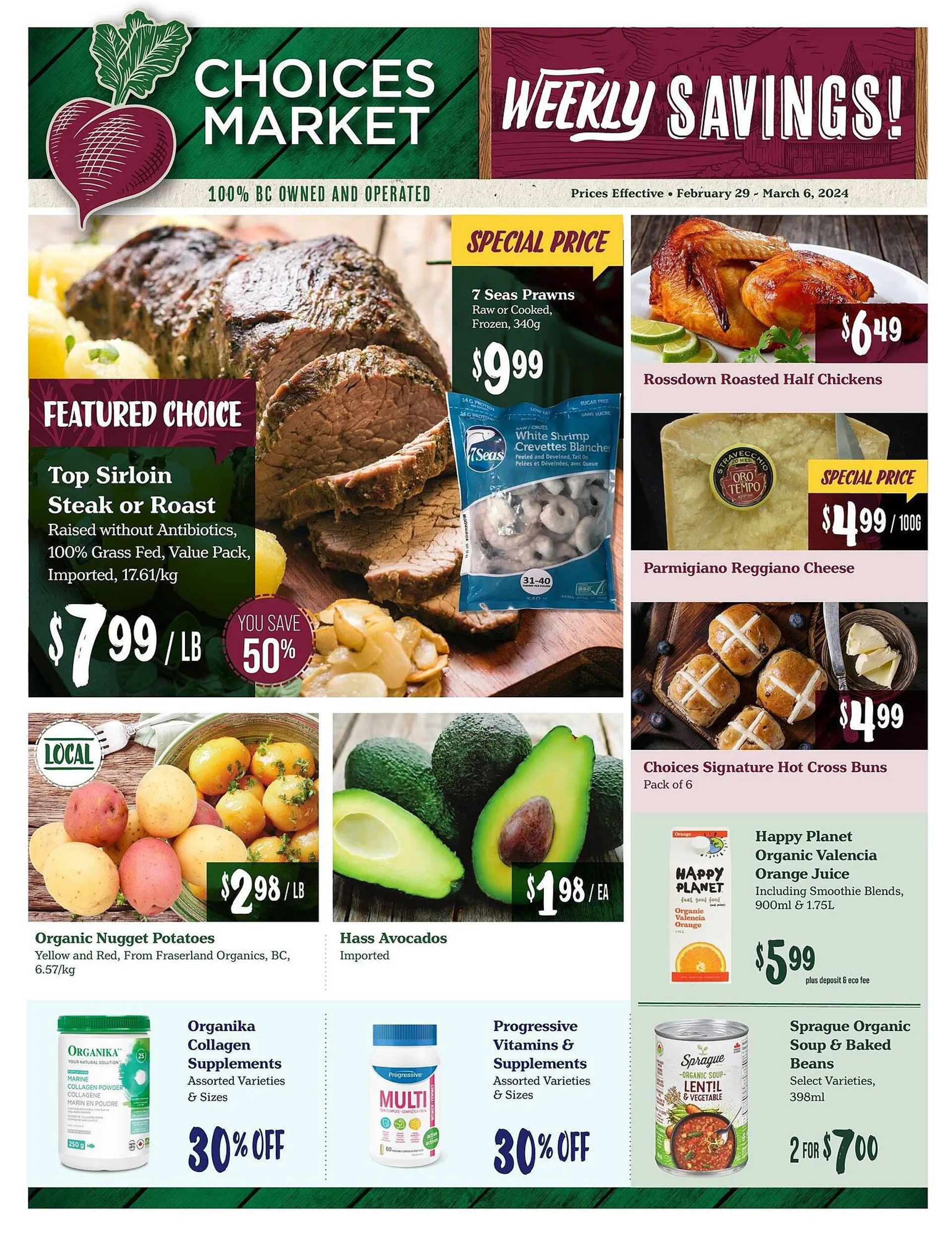 Choices Market flyer from February 29 to March 1 2024 - flyer page 