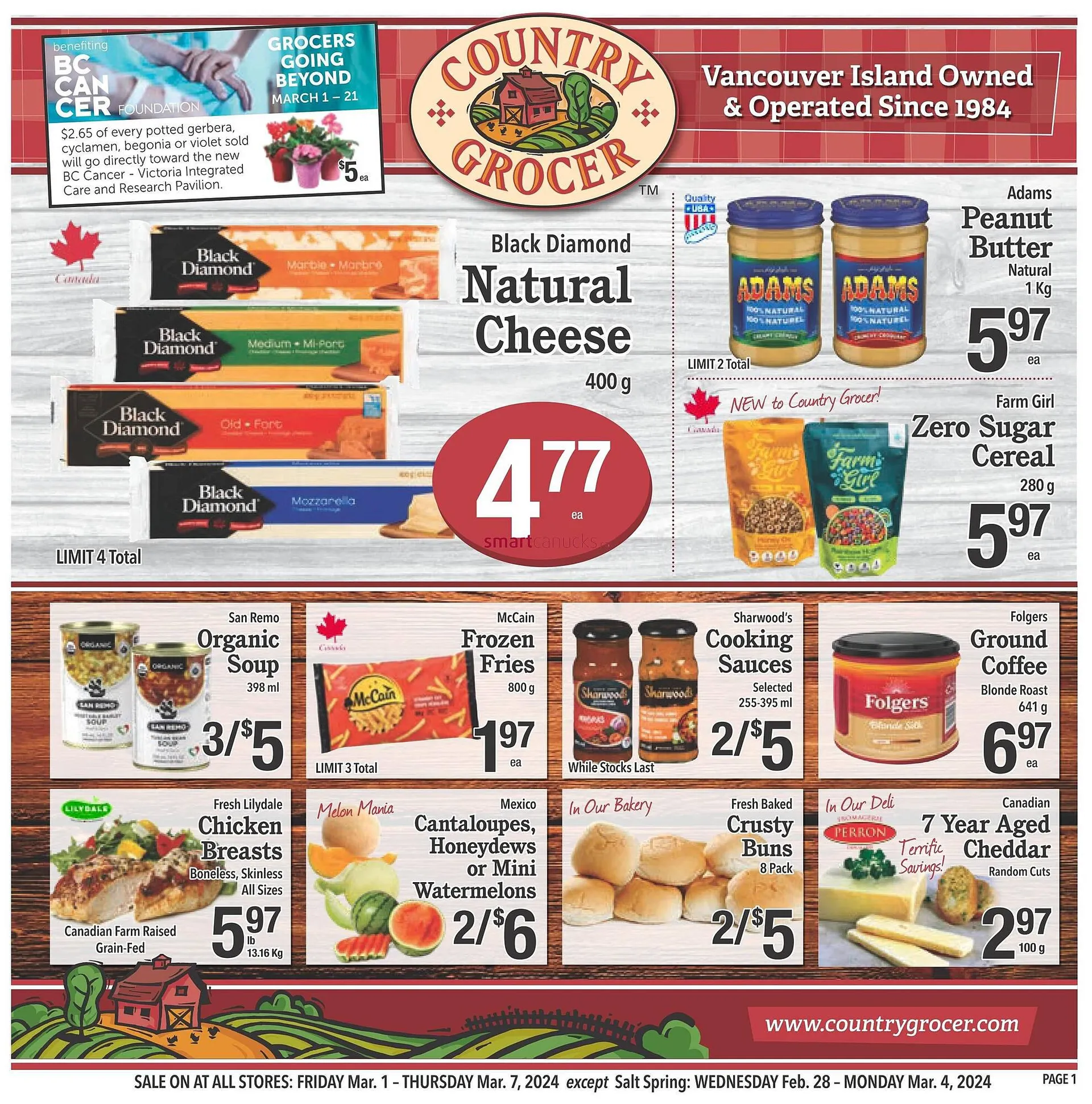 Country Grocer flyer from February 29 to March 6 2024 - flyer page 