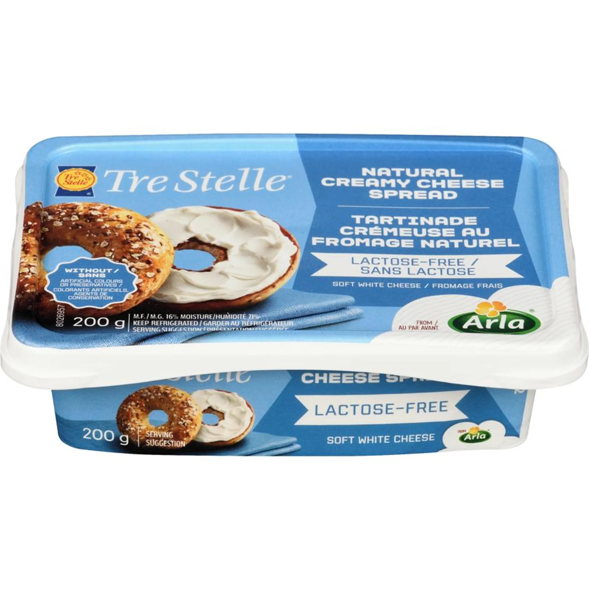 Tre Stelle Creamy Cheese Spread, Lactose Free