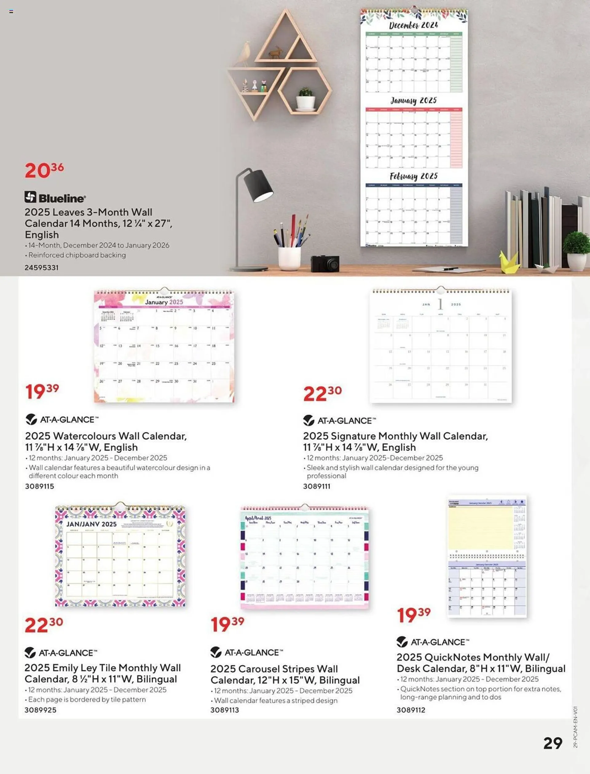 Staples flyer from August 28 to December 31 2024 - flyer page 29