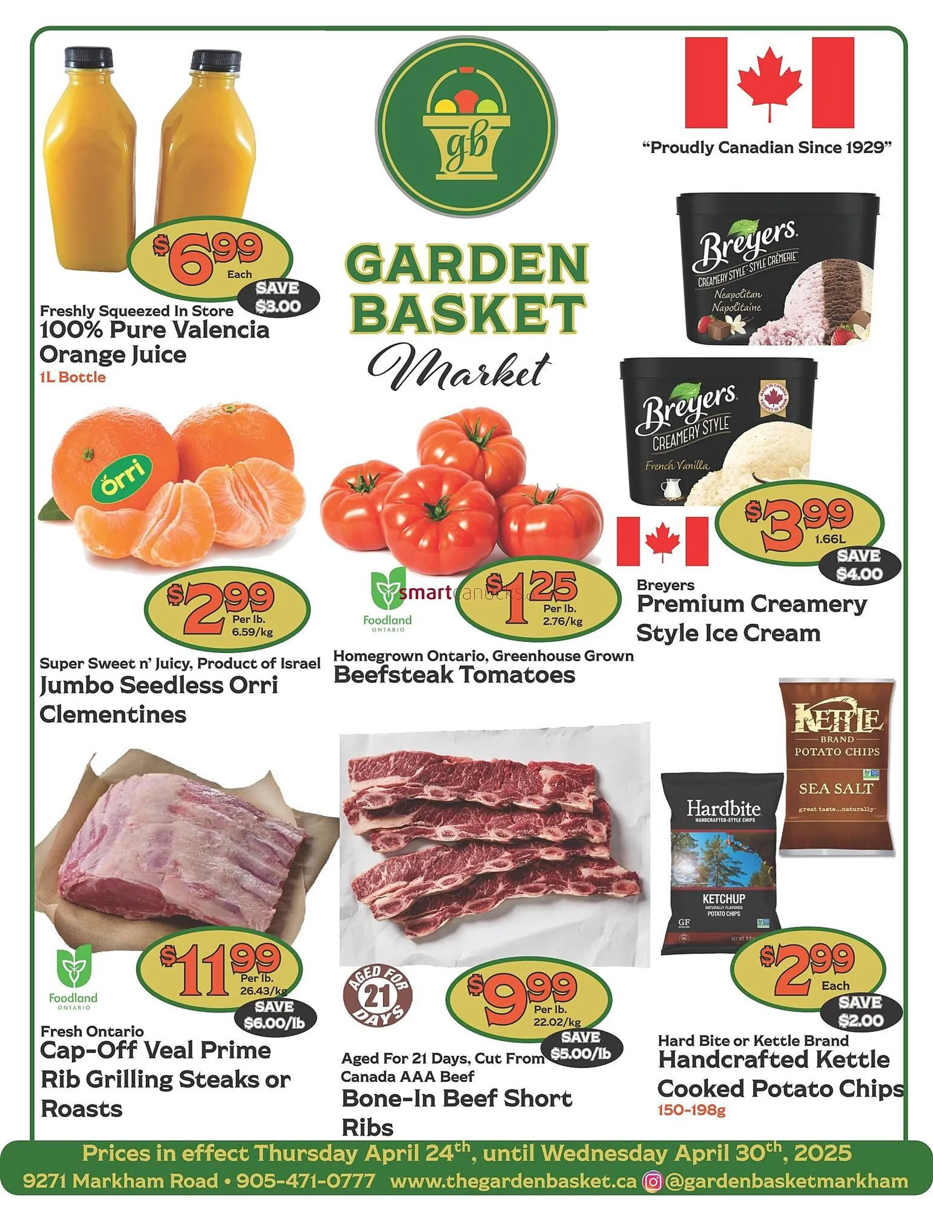 The Garden Basket flyer - 1