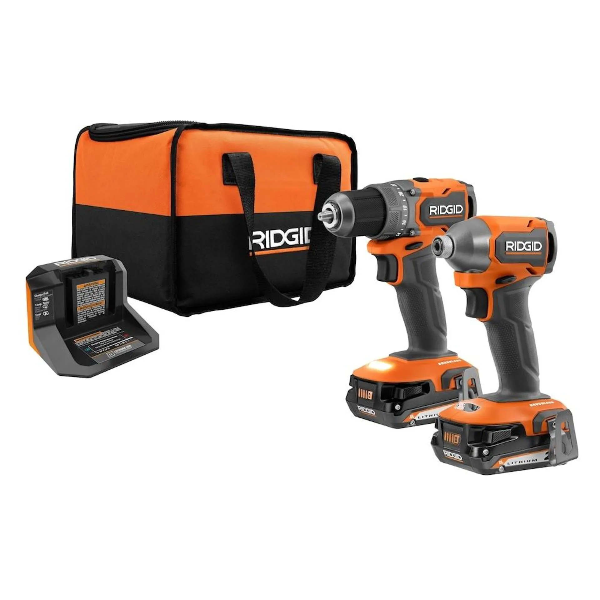 18V Brushless Sub-Compact Drill and Impact Driver Kit with (2) 2.0 Ah Batteries and Charger