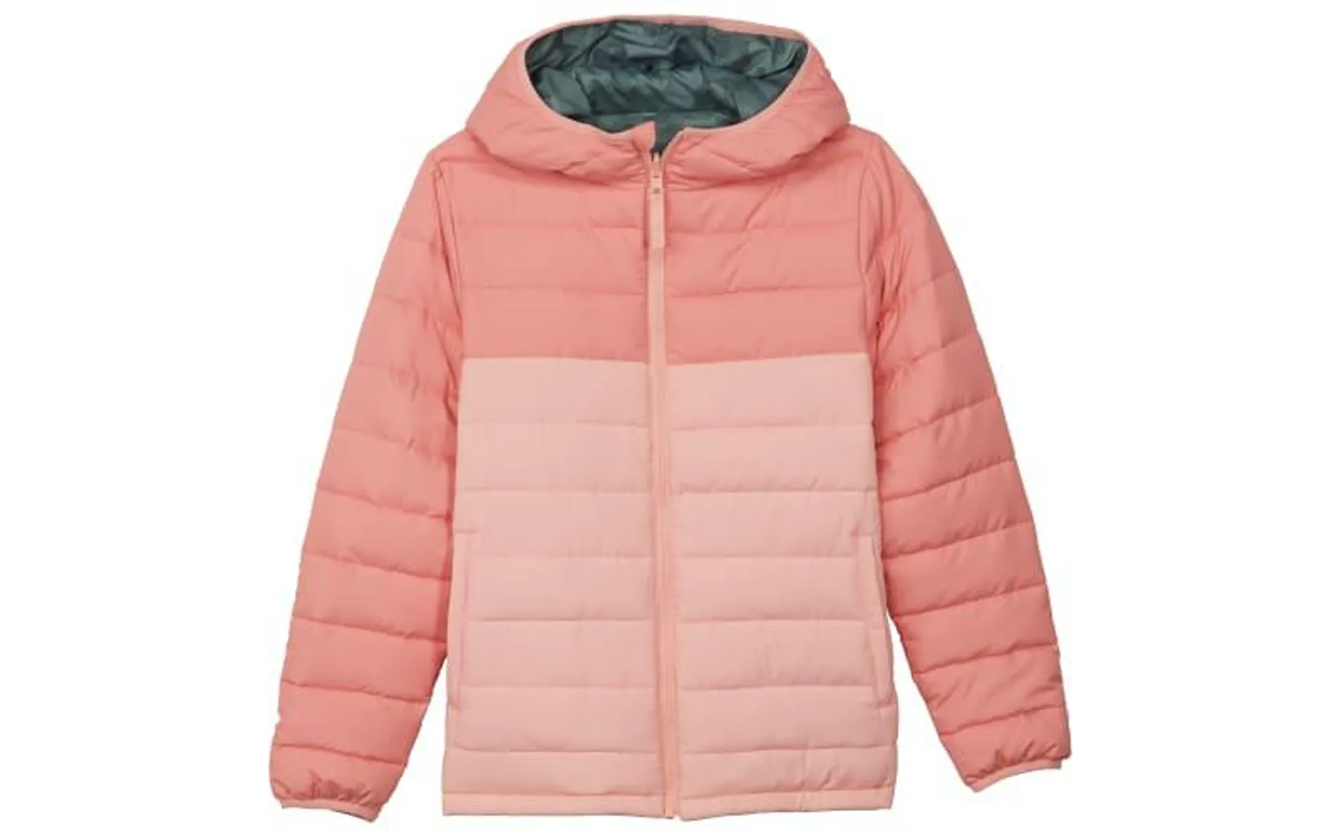 Outdoor Kids Reversible Down Alternative Jacket for Toddlers or Girls