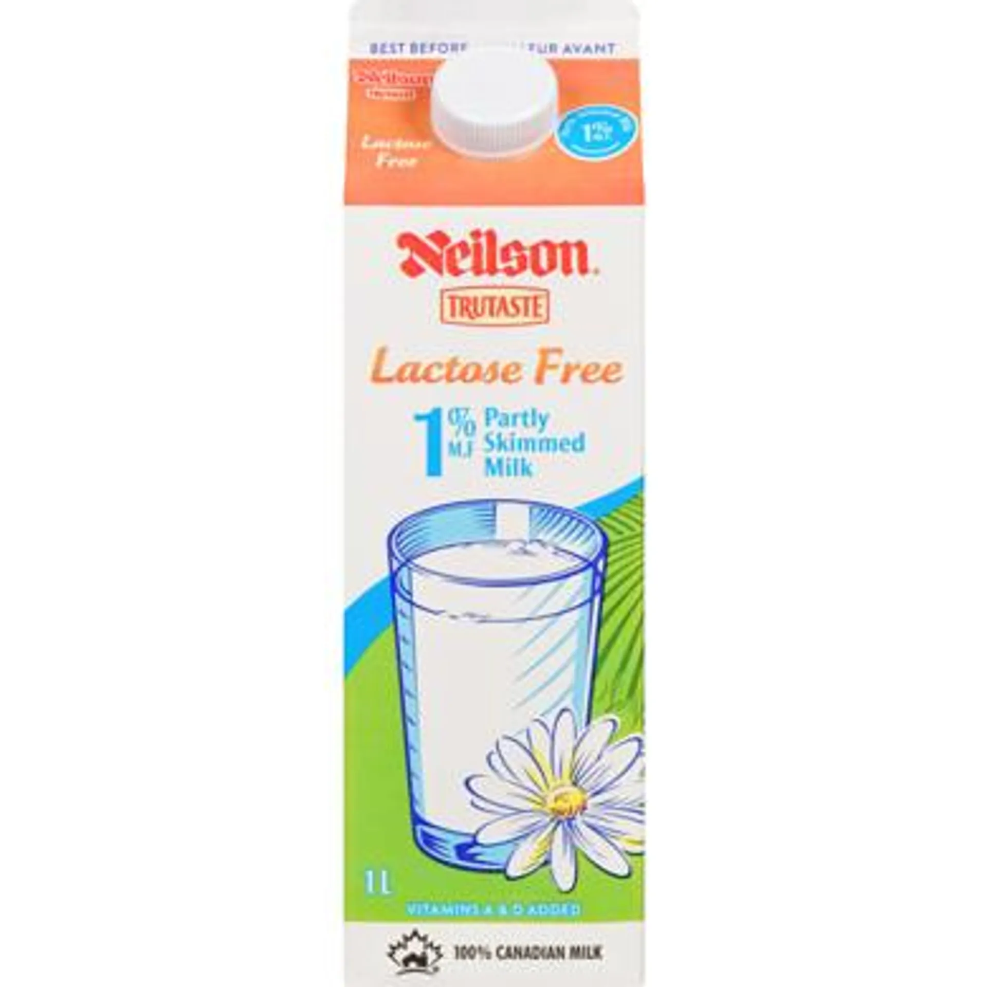 TruTaste Milk 1% M.F. Lactose Free