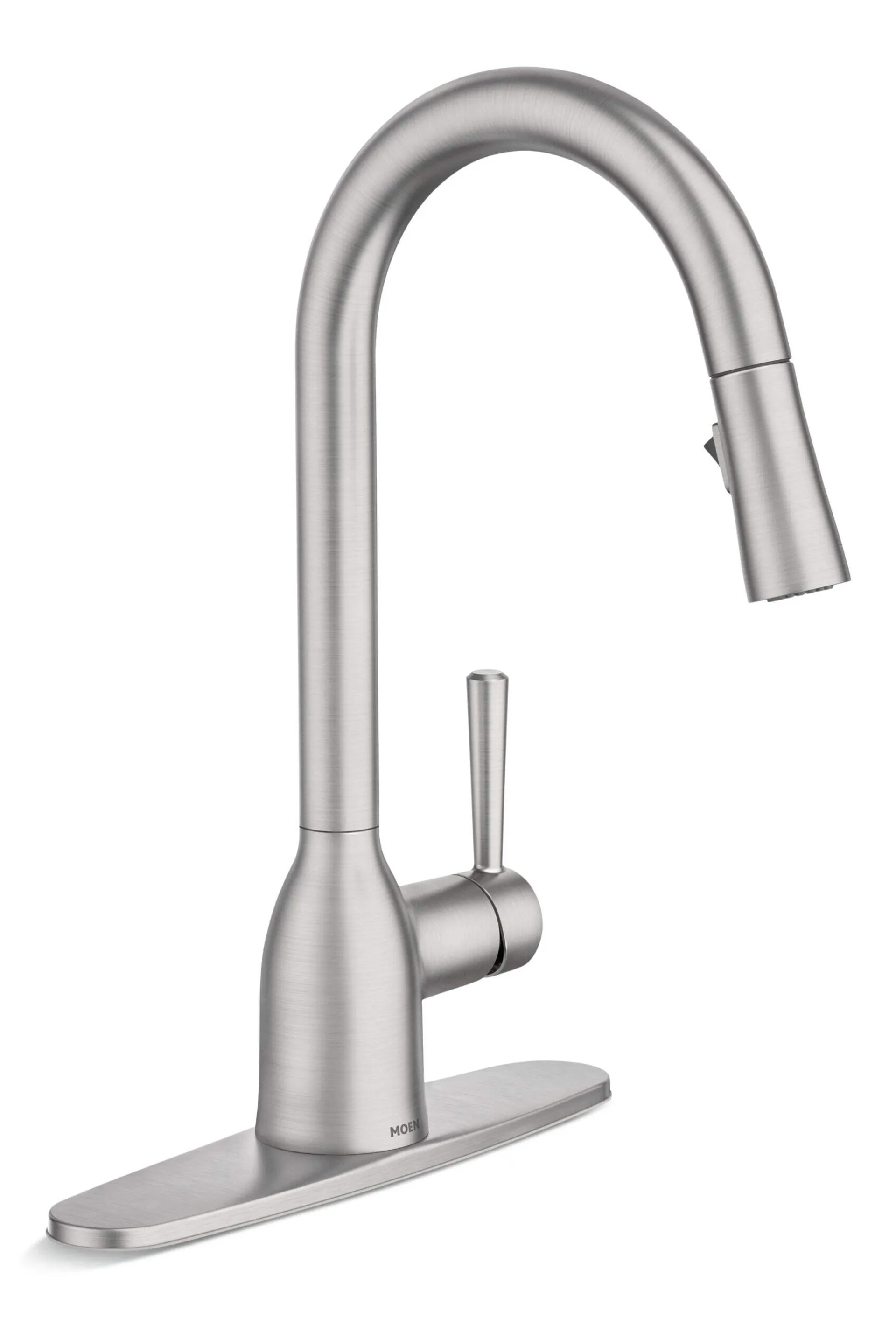 Moen Adler Single Handle Pulldown Kitchen Faucet, Spot Resist™ Stainless