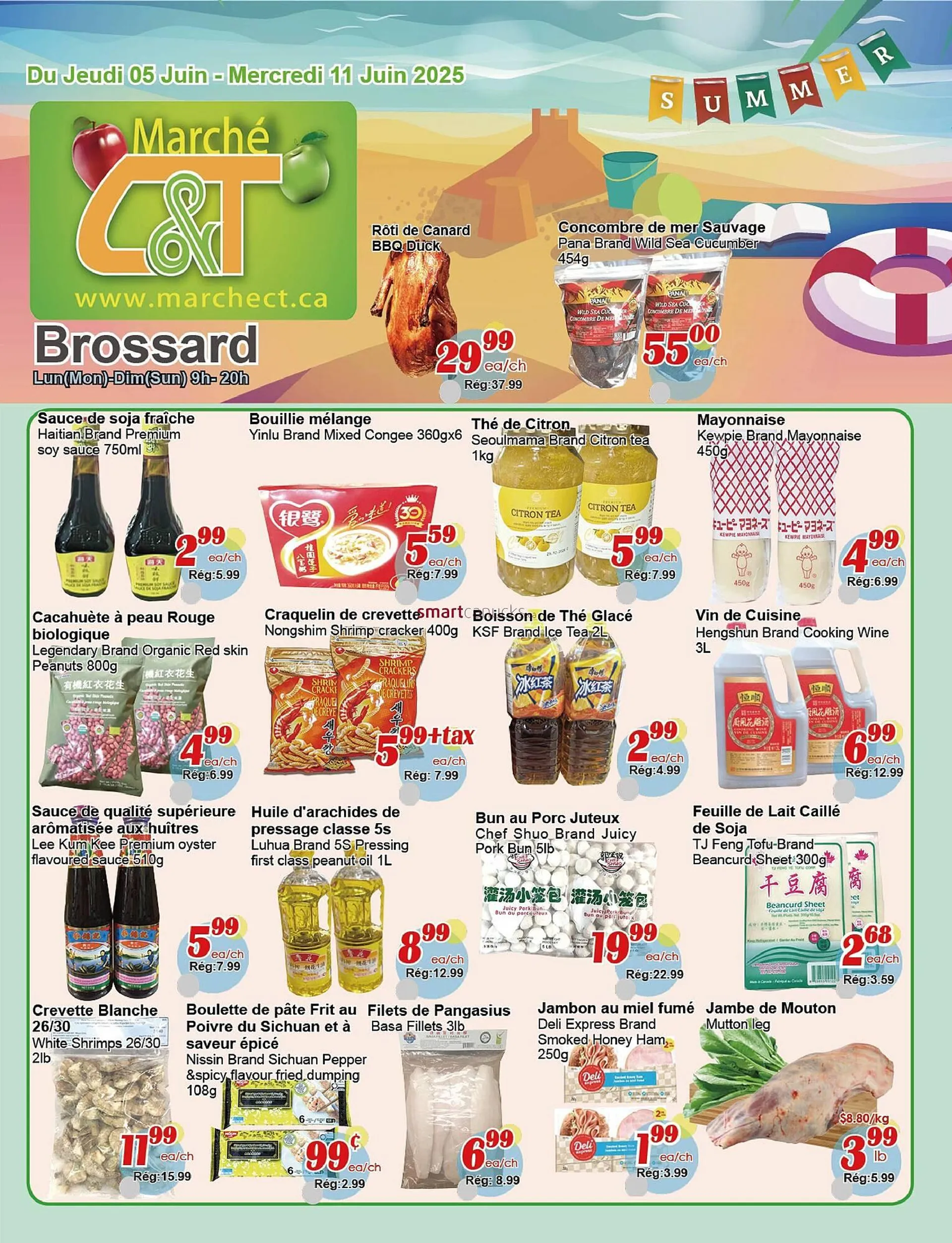 Marche C&T flyer from June 5 to June 11 2025 - flyer page 1