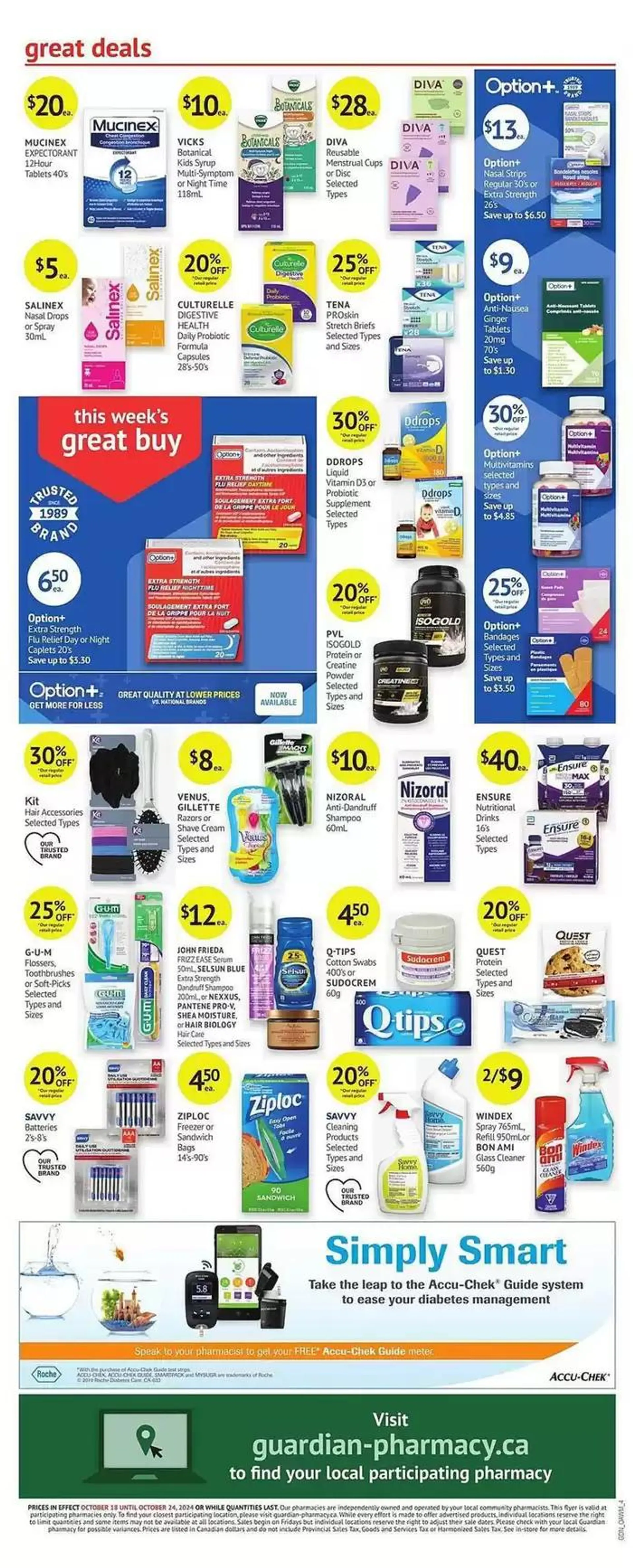 Guardian Pharmacy weekly flyer from October 18 to November 7 2024 - flyer page 12